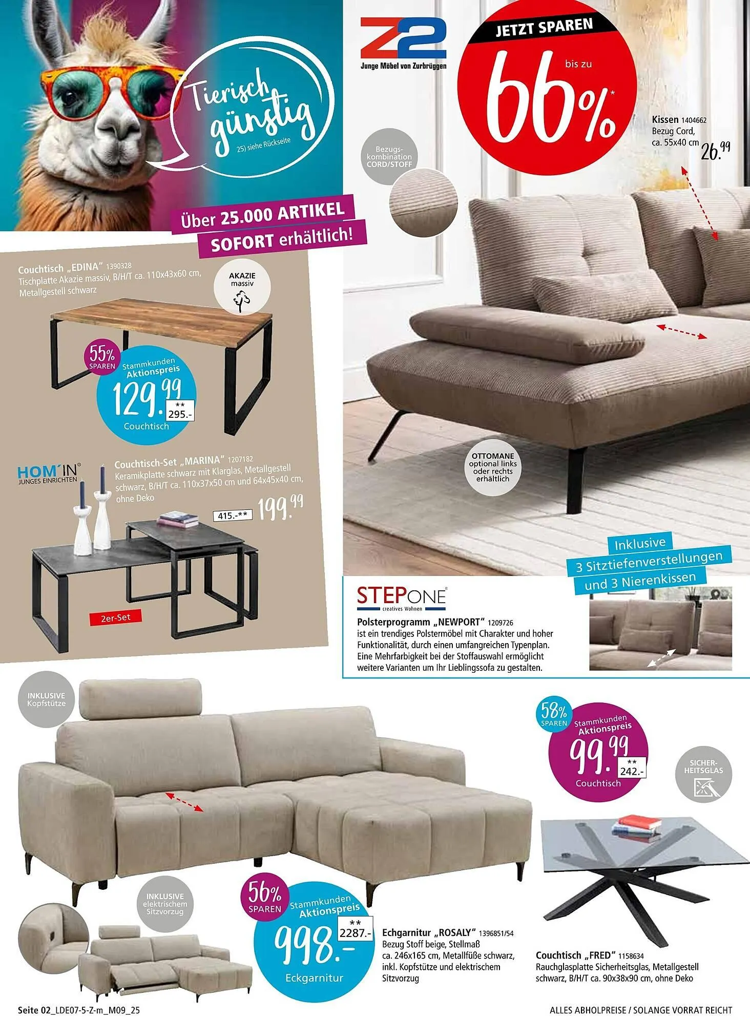 Zurbrüggen Prospekt von 12. Juli bis 9. August 2025 - Prospekt seite 2