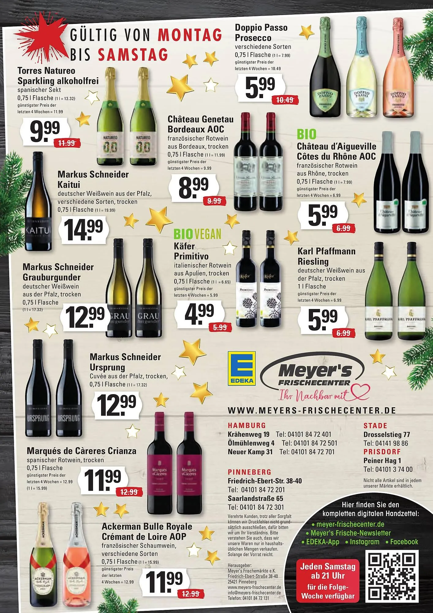 Meyer's Frischemarkt Prospekt von 22. Dezember bis 27. Dezember 2025 - Prospekt seite 16