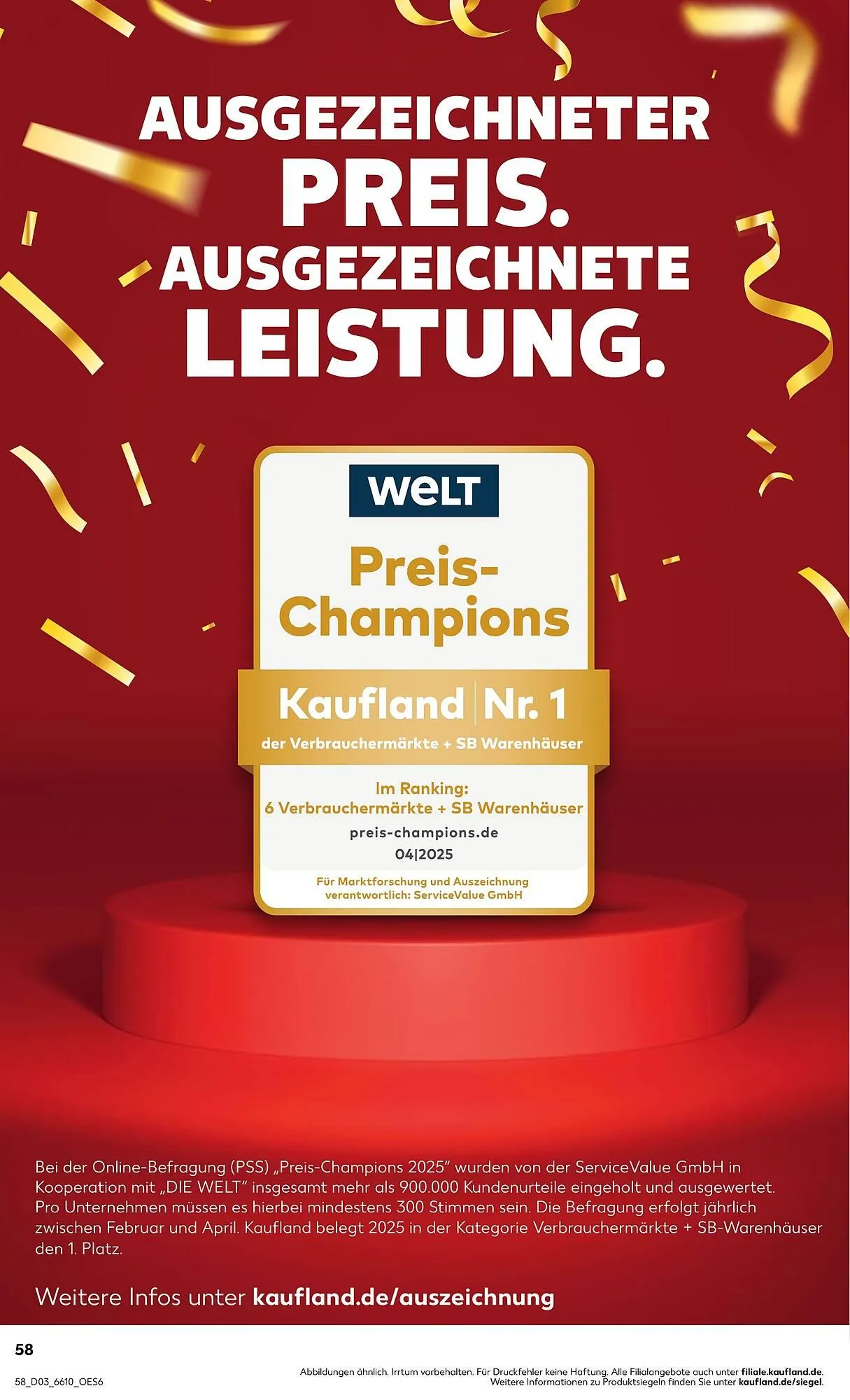 Kaufland Prospekt von 15. Januar bis 21. Januar 2026 - Prospekt seite 58