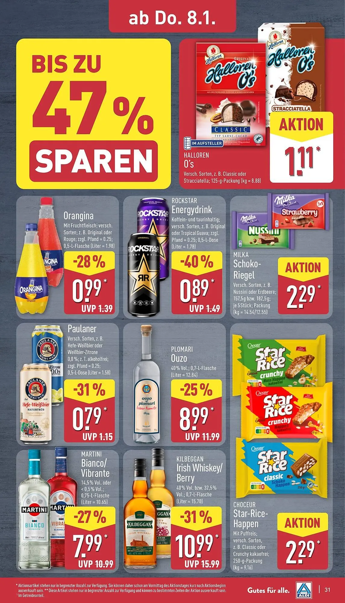 Aldi Nord Prospekt von 5. Januar bis 10. Januar 2026 - Prospekt seite 31