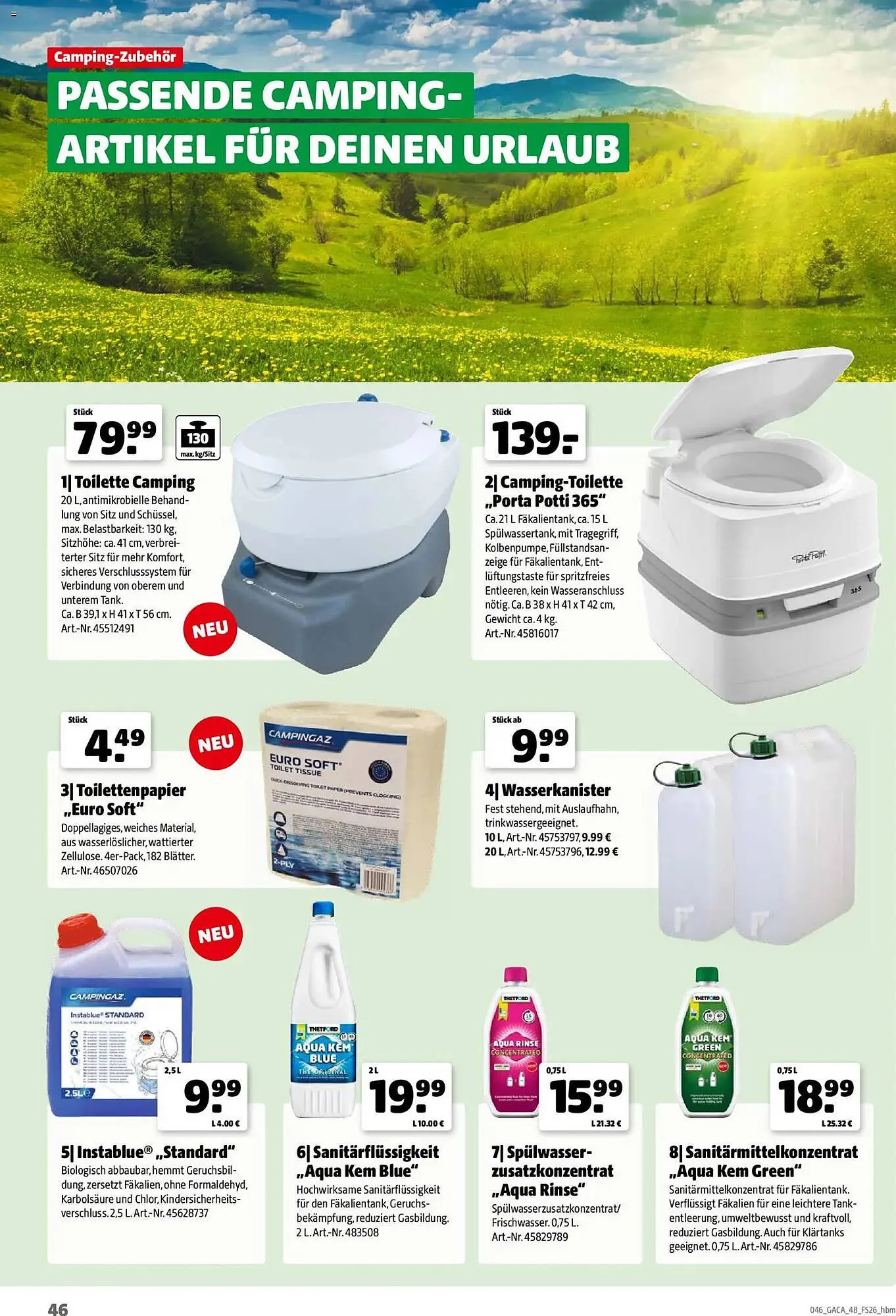 Hagebau Prospekt von 2. März bis 31. Dezember 2026 - Prospekt seite 46