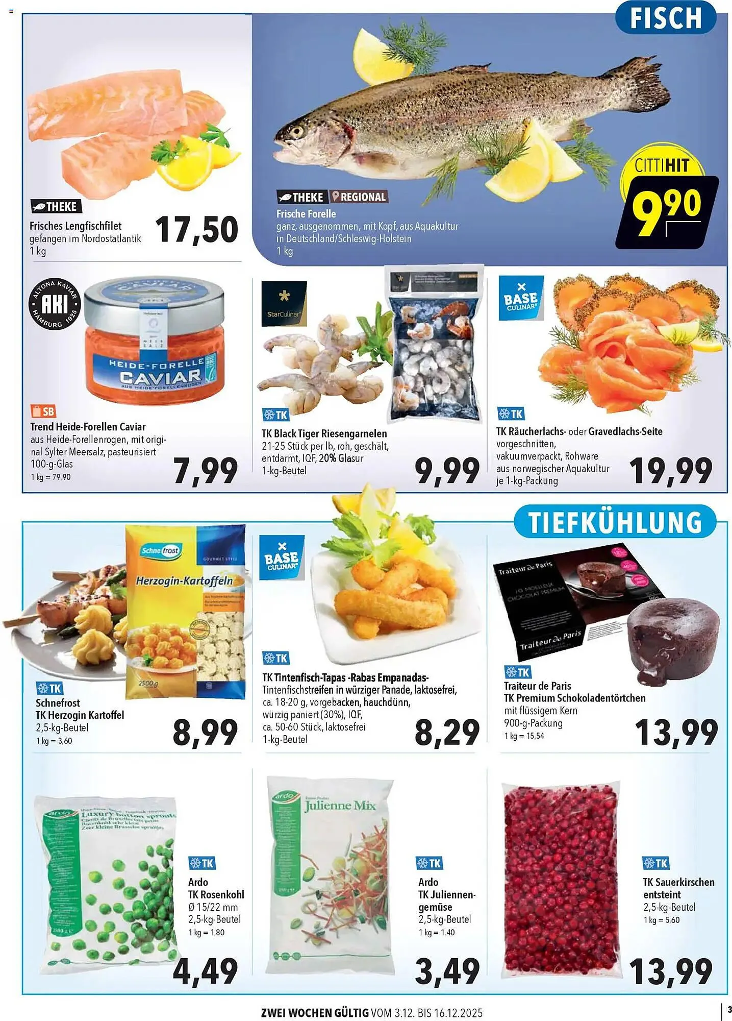 CITTI Markt Prospekt von 3. Dezember bis 16. Dezember 2025 - Prospekt seite 3