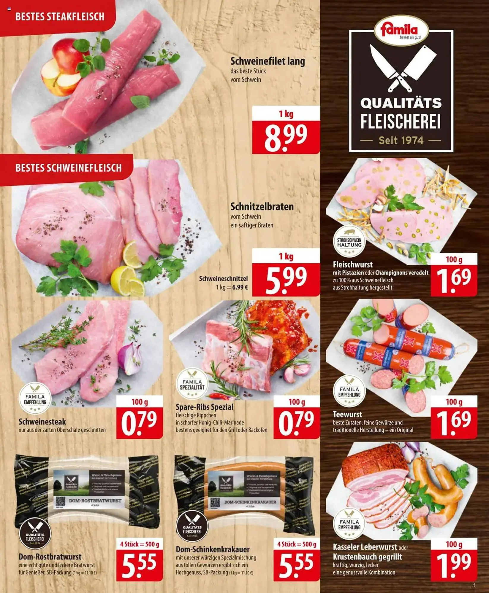 Famila Nord Ost Prospekt von 10. März bis 15. März 2025 - Prospekt seite 3