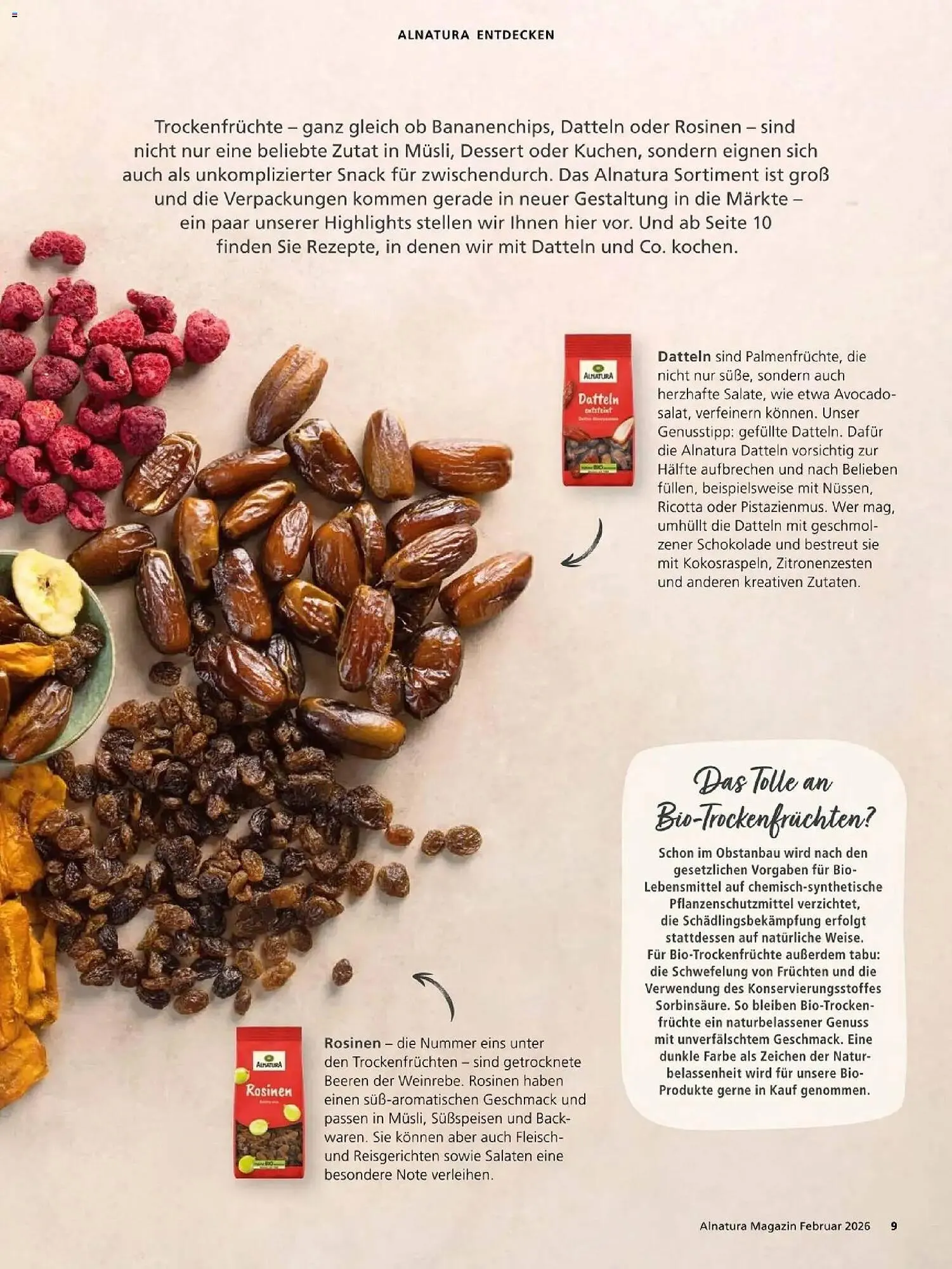 Alnatura Prospekt von 1. Februar bis 28. Februar 2026 - Prospekt seite 9