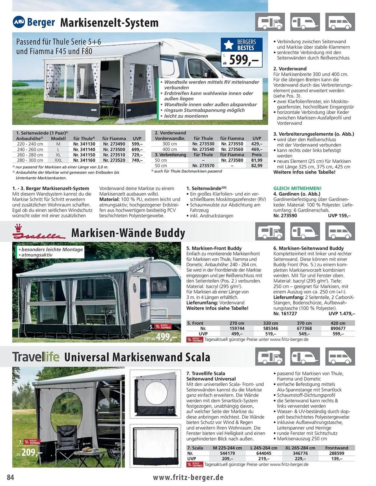 Fritz Berger Prospekt von 27. Mai bis 31. Dezember 2025 - Prospekt seite 84