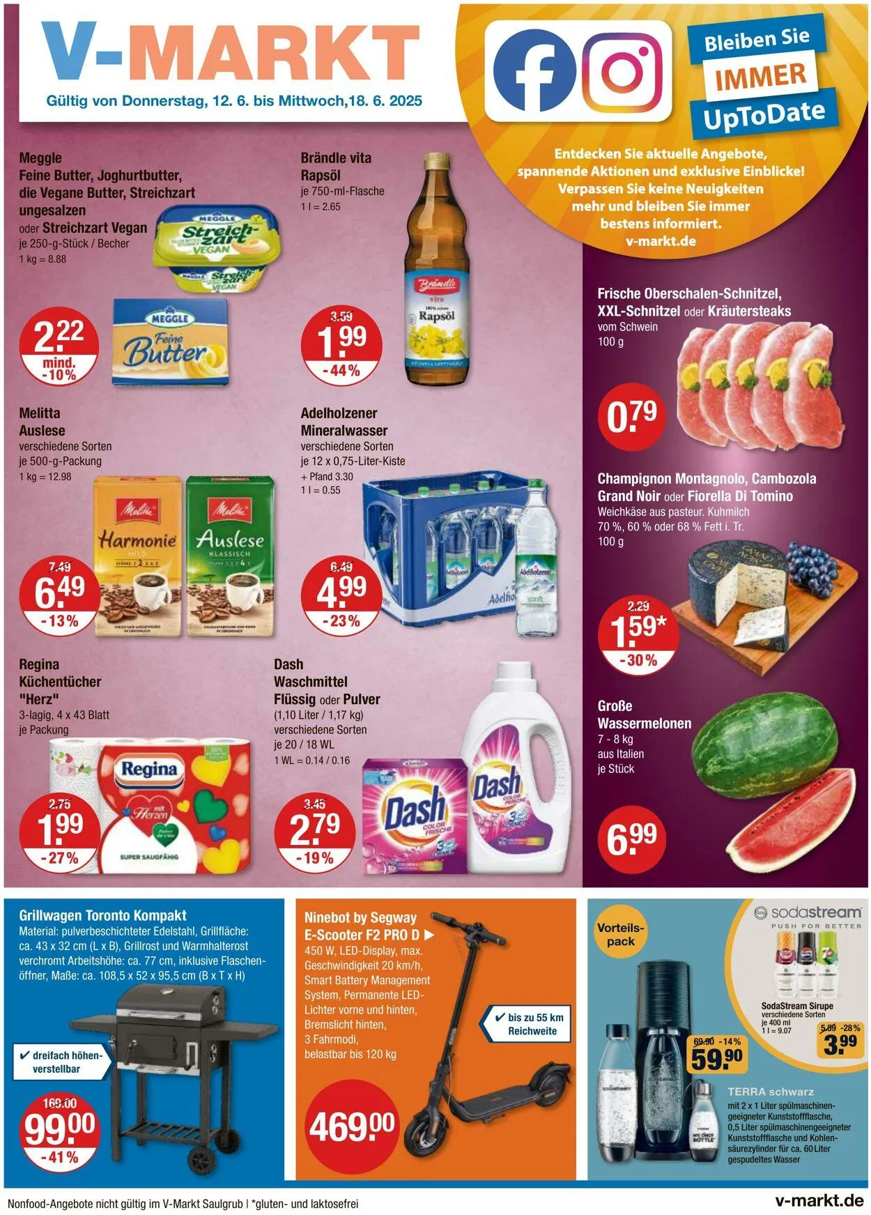 V-Markt Aktueller Prospekt von 12. Juni bis 18. Juni 2025 - Prospekt seite 1