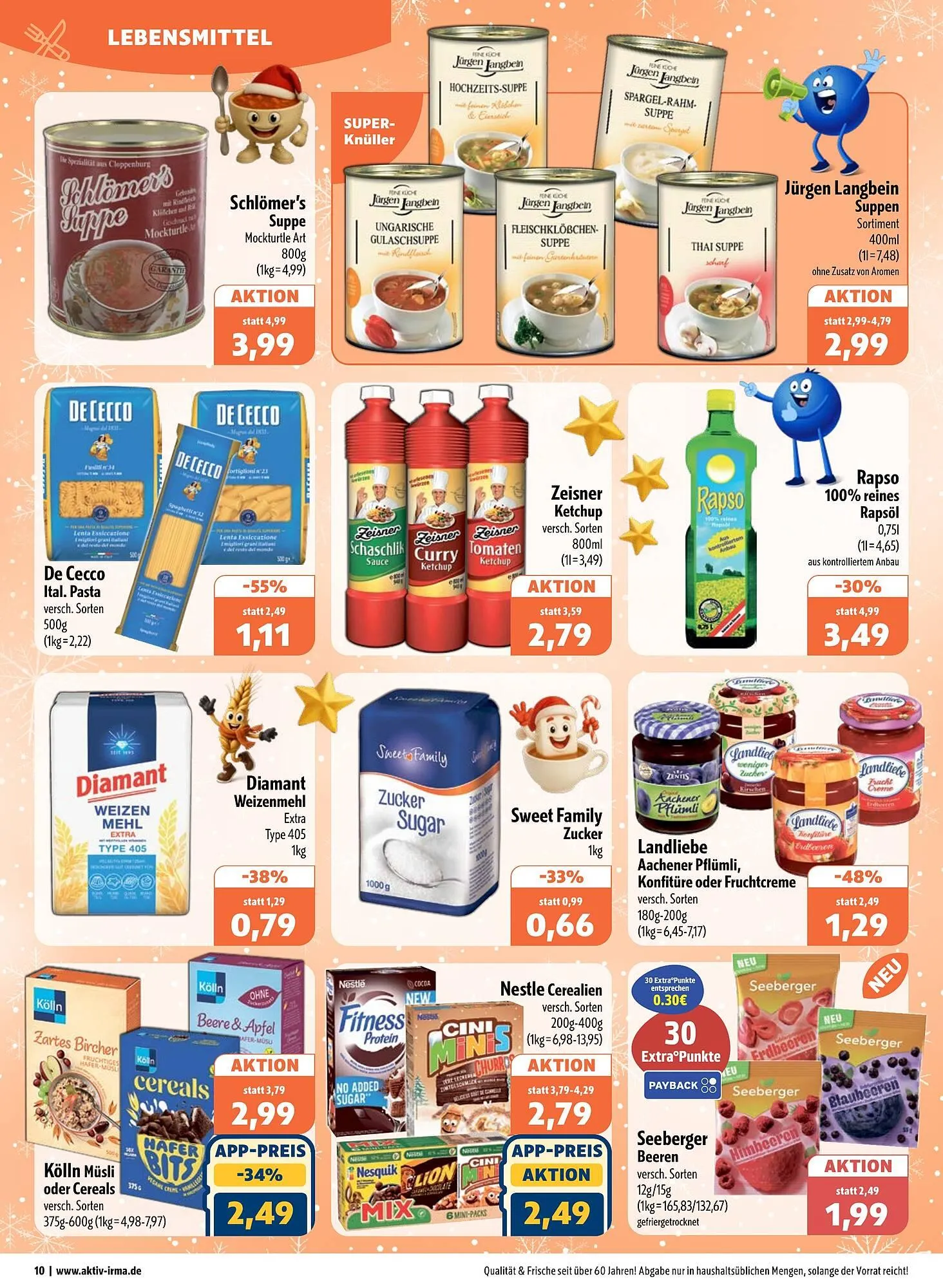 Aktiv Irma Prospekt von 1. Dezember bis 6. Dezember 2025 - Prospekt seite 10