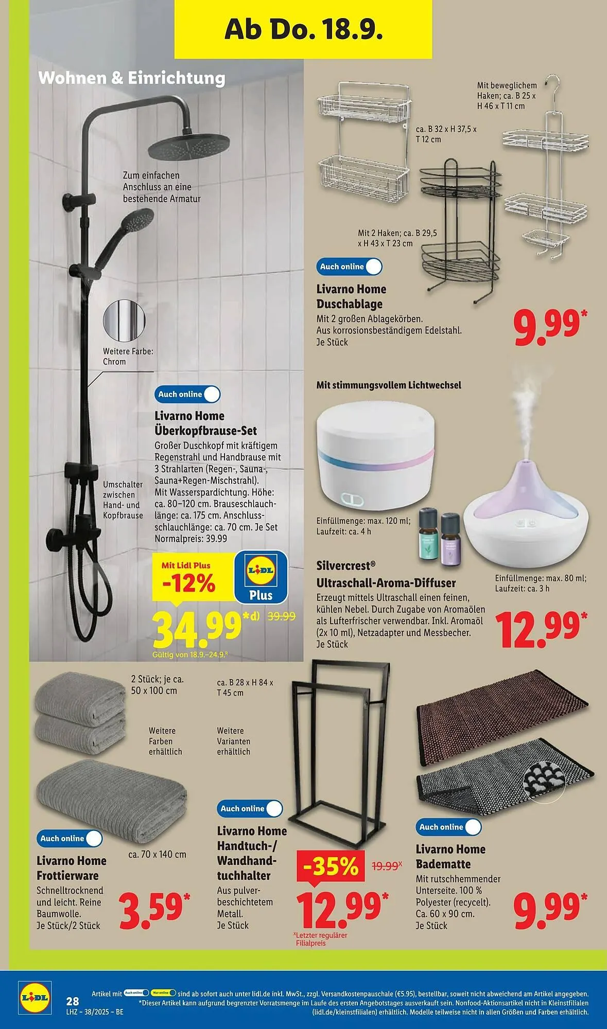 Lidl Prospekt von 15. September bis 21. September 2025 - Prospekt seite 44