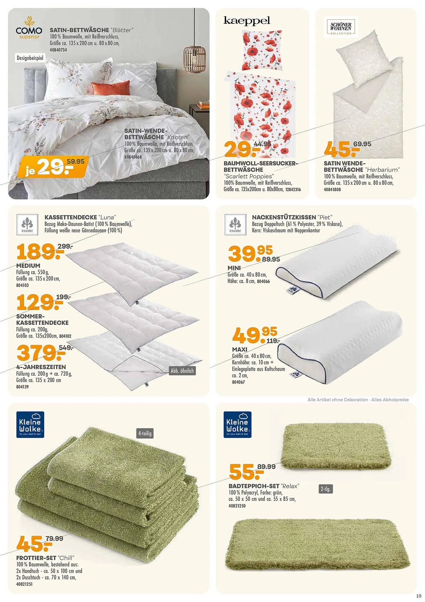 Möbel Kraft Prospekt von 15. April bis 13. Mai 2025 - Prospekt seite 19