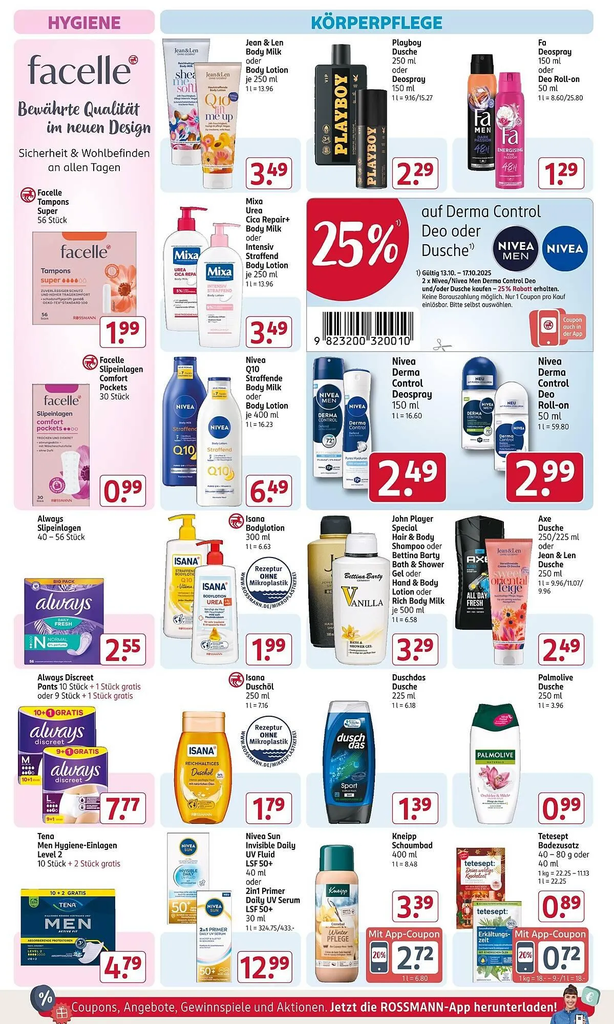 Rossmann Prospekt von 13. Oktober bis 17. Oktober 2025 - Prospekt seite 12