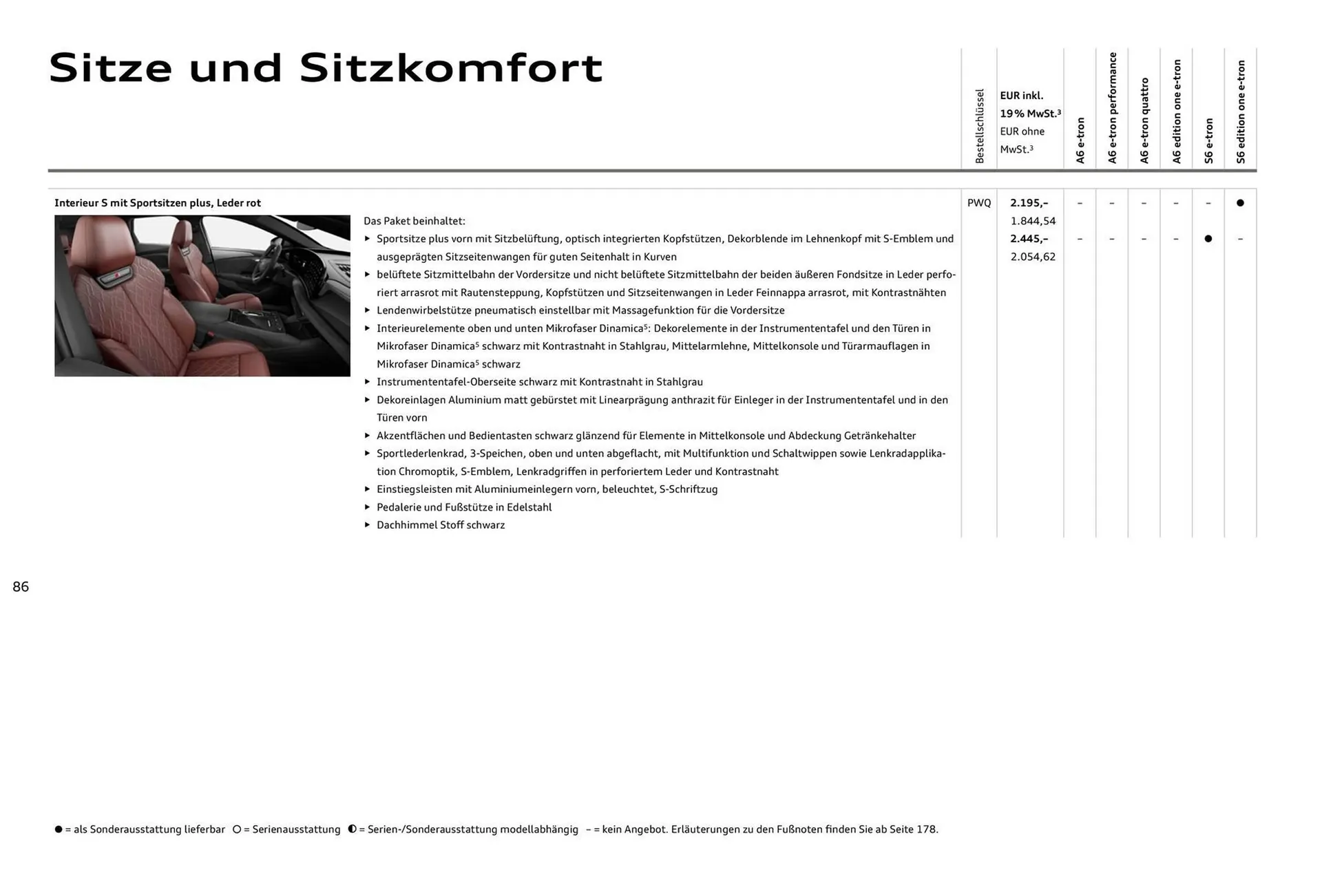 Audi Prospekt von 11. August bis 11. August 2026 - Prospekt seite 86