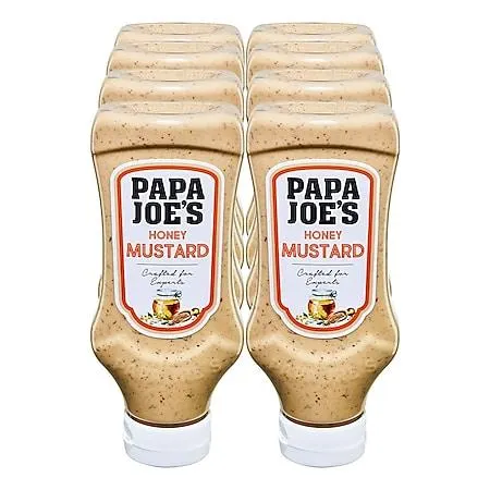 Papa Joes Honig-Senf Sauce 300 ml, 8er Pack