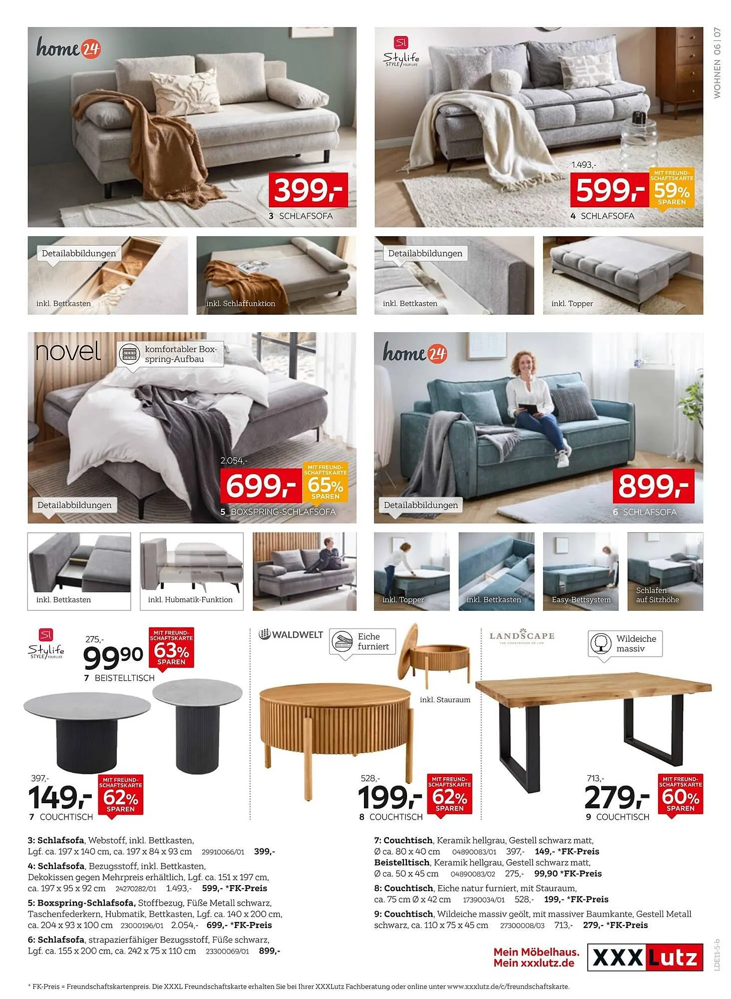XXXLutz Prospekt von 3. November bis 16. November 2025 - Prospekt seite 7