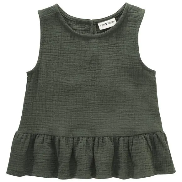 Mädchen Musselin-Top aus Bio-Baumwolle