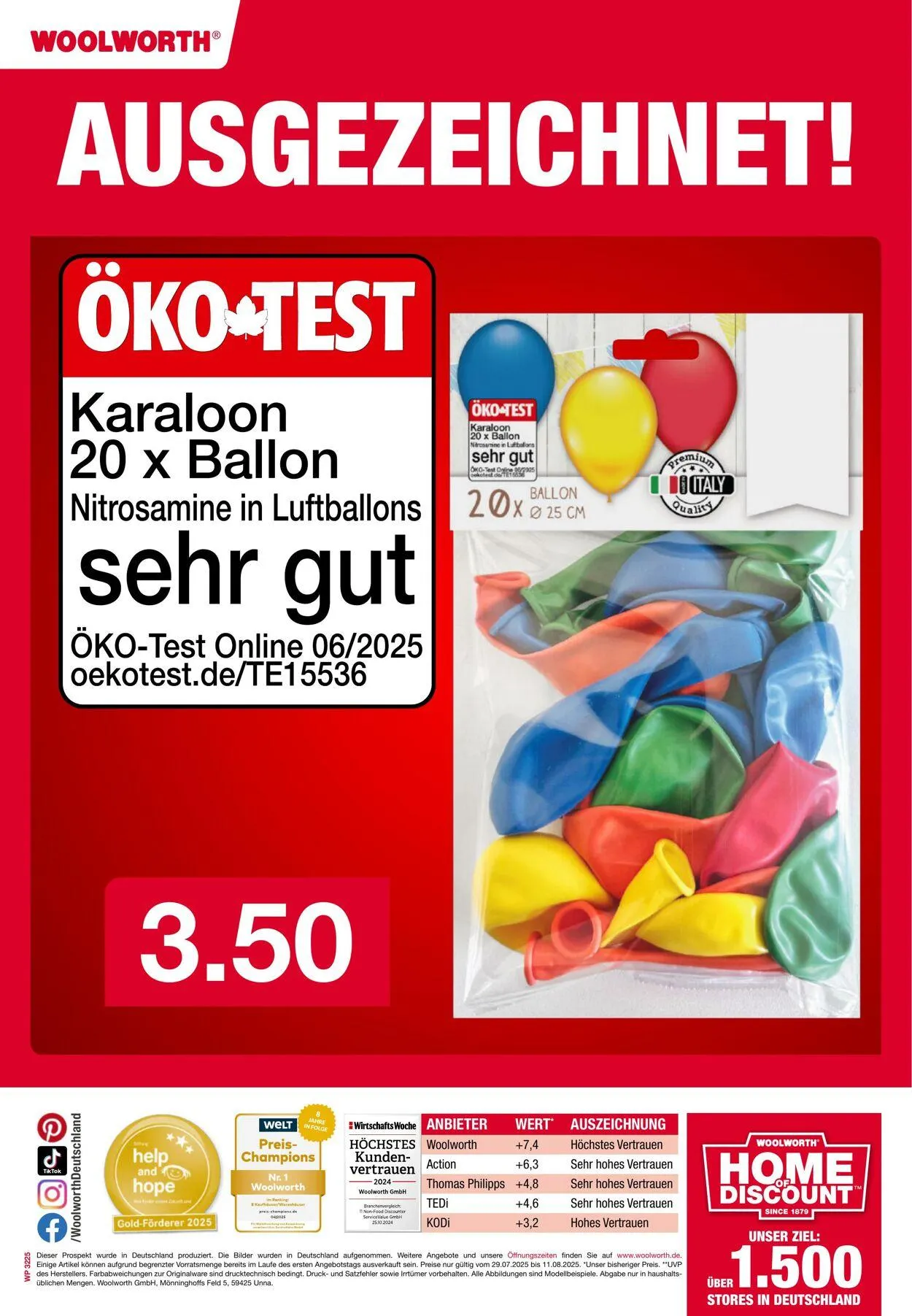 Woolworth Aktueller Prospekt von 8. September bis 22. September 2025 - Prospekt seite 14