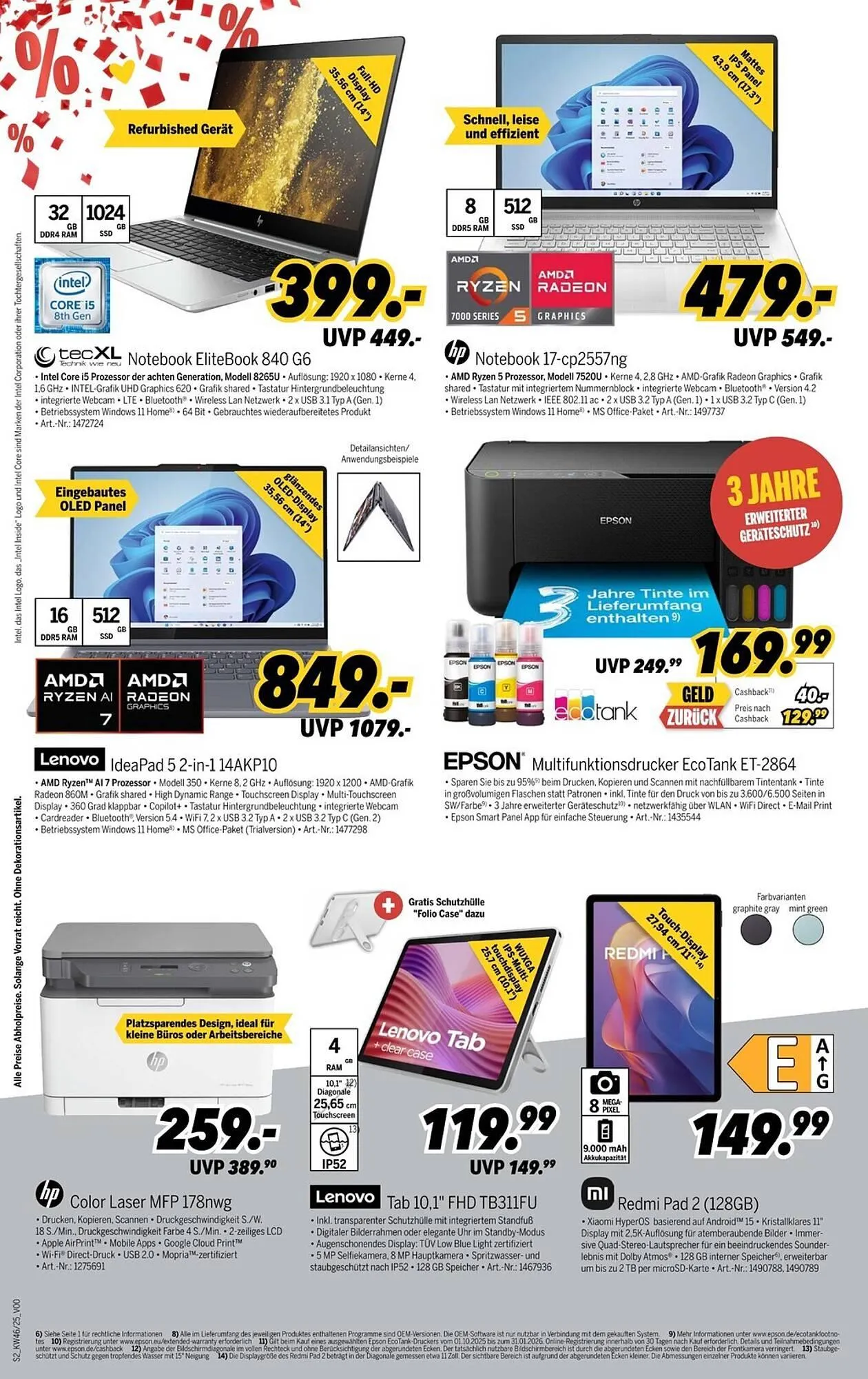 MEDIMAX Prospekt von 7. November bis 14. November 2025 - Prospekt seite 2