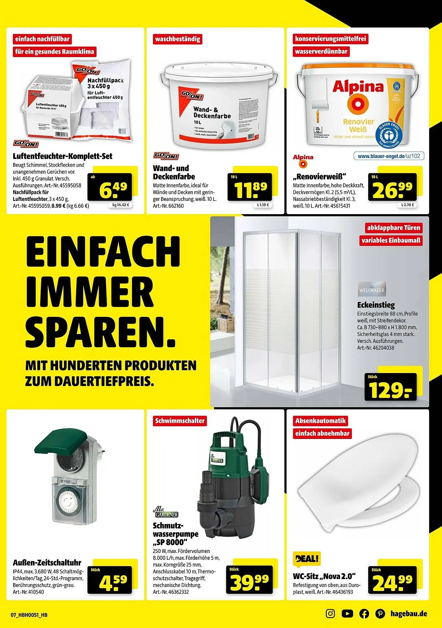 Hagebau Prospekt von 13. Dezember bis 20. Dezember 2025 - Prospekt seite 7