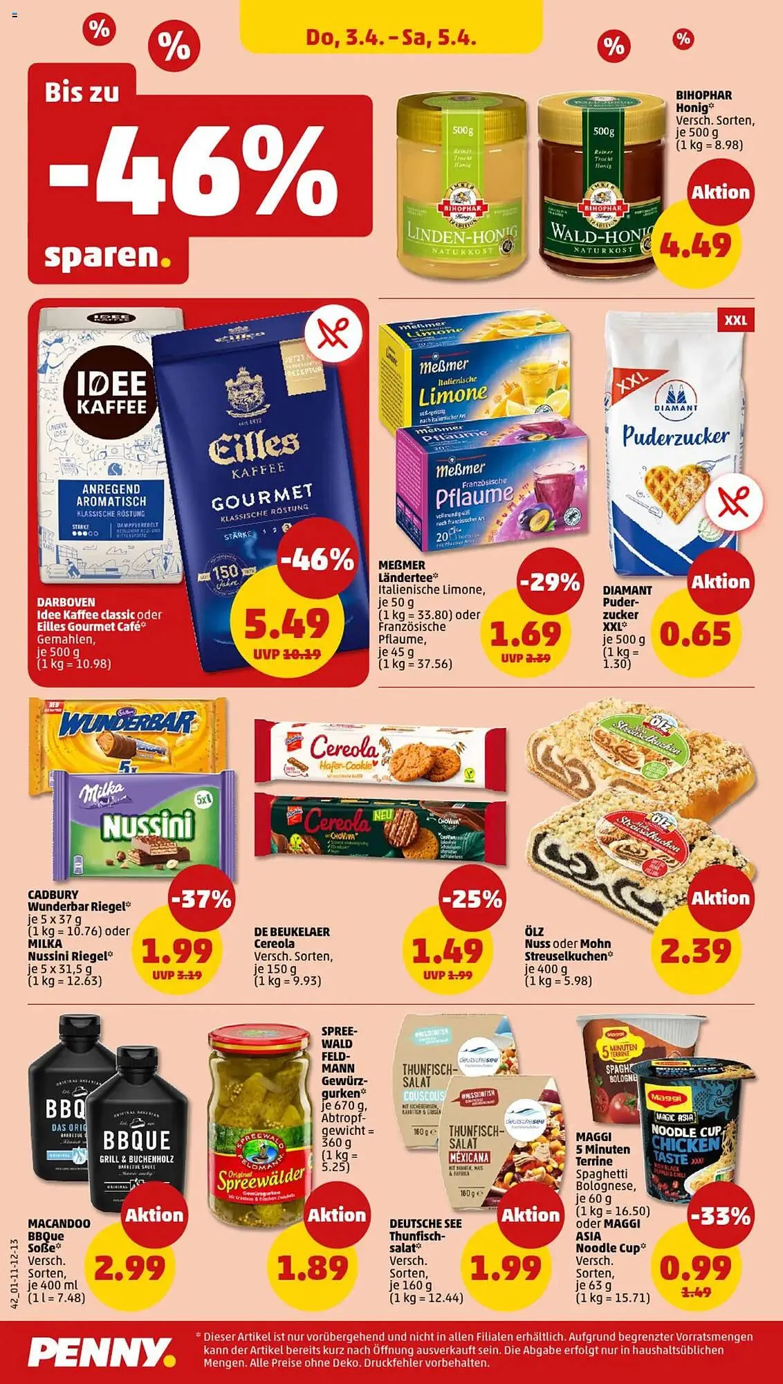 PENNY Prospekt von 31. März bis 5. April 2025 - Prospekt seite 42