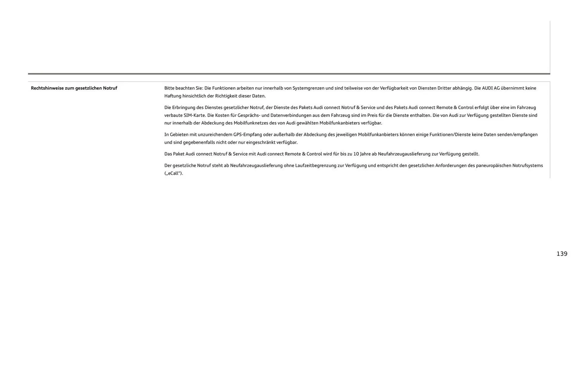 Audi Prospekt von 27. Juli bis 27. Juli 2026 - Prospekt seite 139