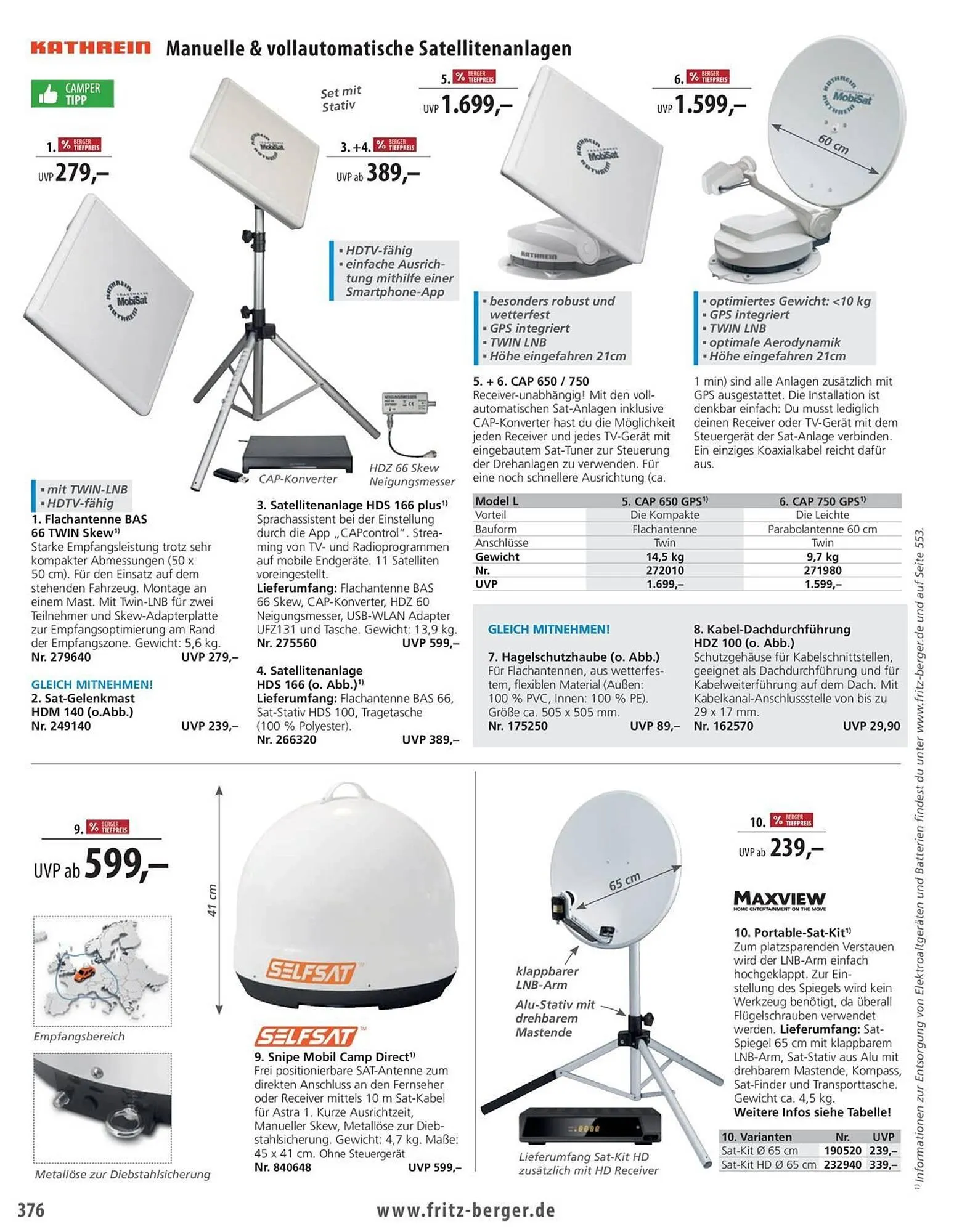 Fritz Berger Prospekt von 27. Mai bis 31. Dezember 2025 - Prospekt seite 380