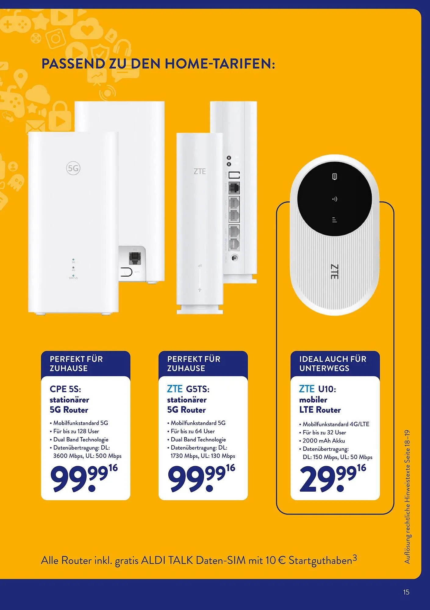 Aldi Süd Prospekt von 7. November bis 10. November 2025 - Prospekt seite 15
