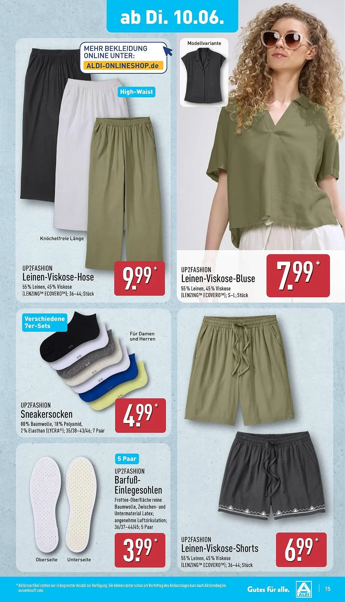 Aldi Nord Prospekt von 10. Juni bis 14. Juni 2025 - Prospekt seite 15