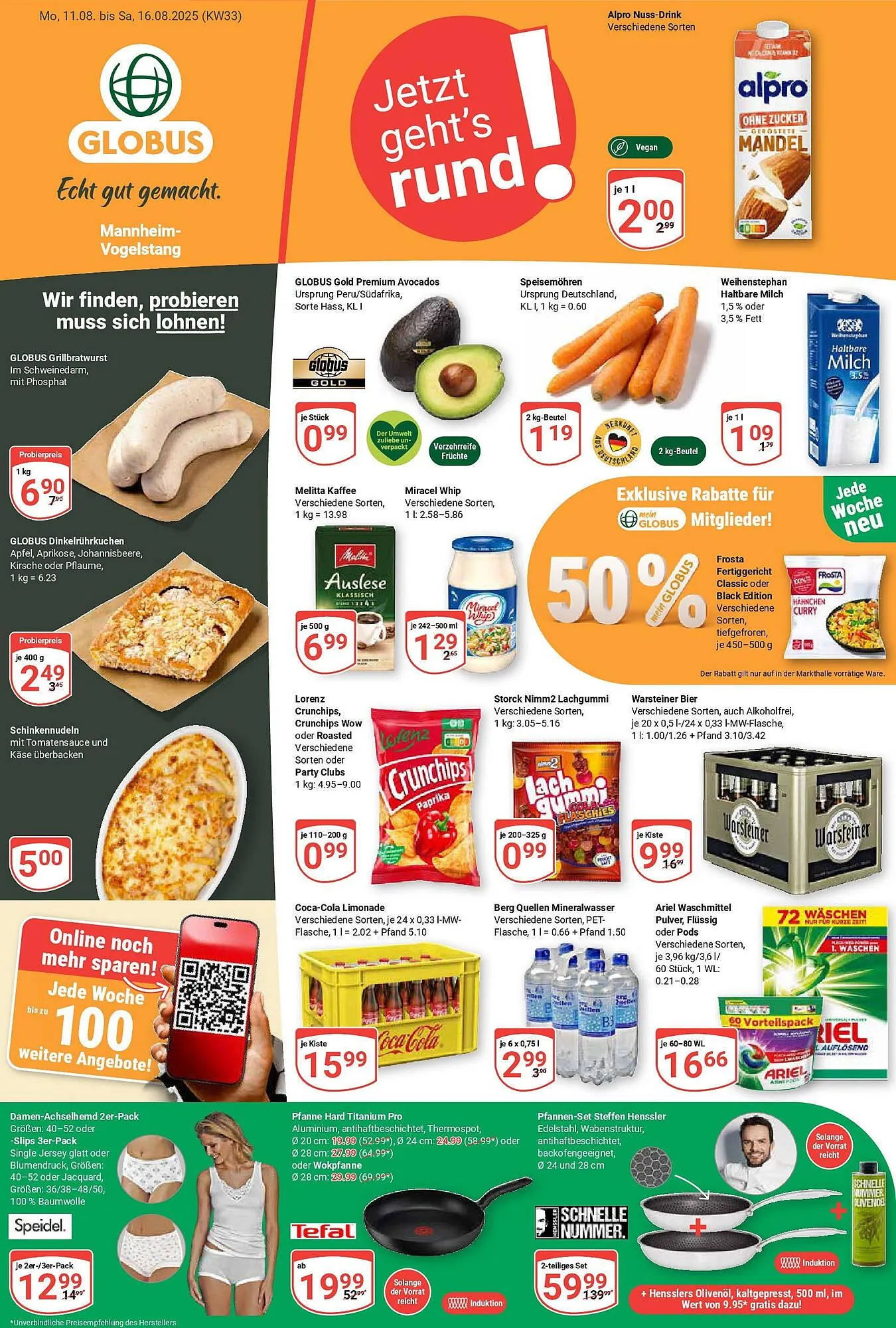 Globus Prospekt von 11. August bis 16. August 2025 - Prospekt seite 3