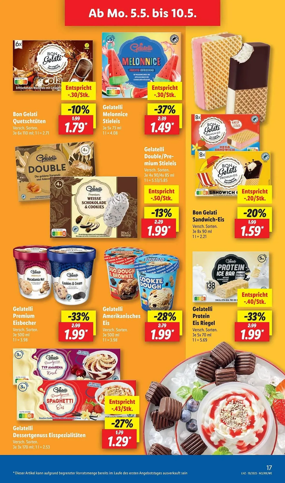 Lidl Prospekt von 5. Mai bis 11. Mai 2025 - Prospekt seite 19