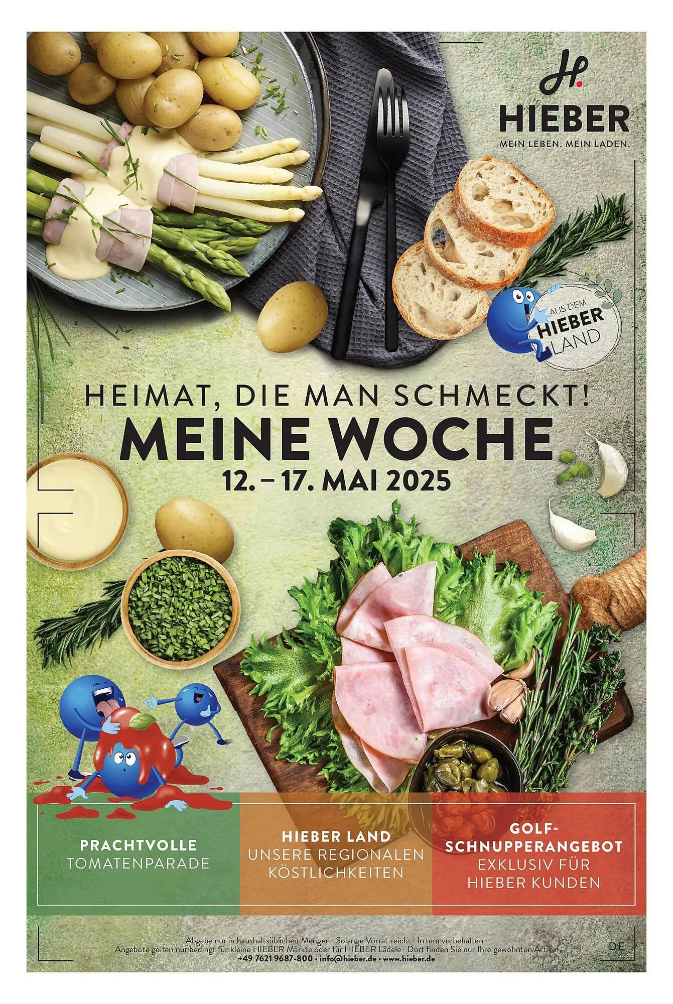 Hieber's Frische Center Prospekt von 11. Mai bis 17. Mai 2025 - Prospekt seite 1