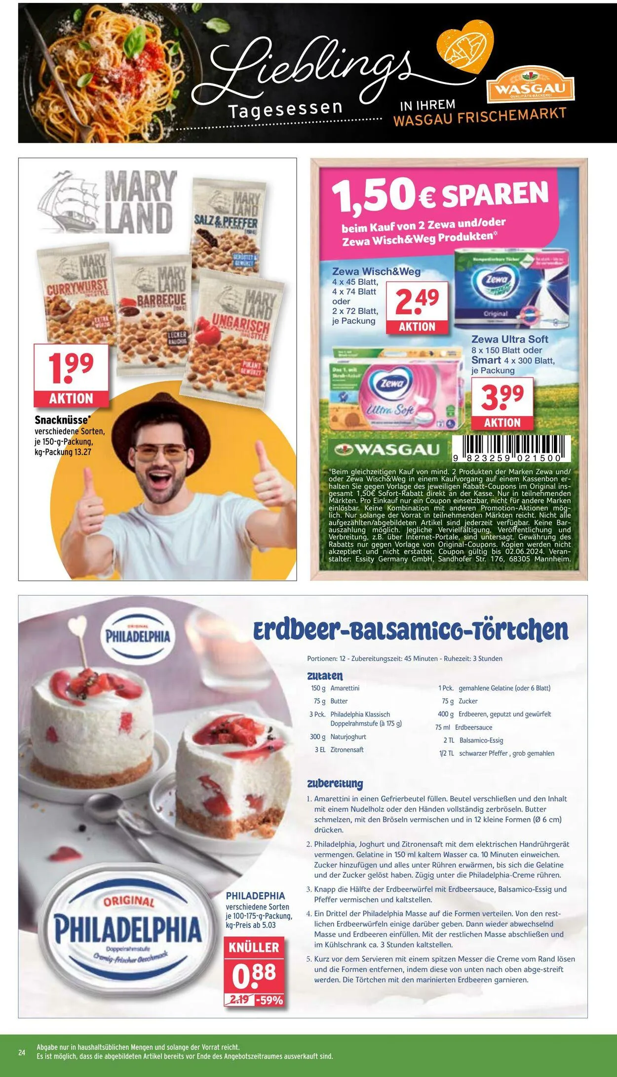 WASGAU Aktueller Prospekt von 4. Mai bis 18. Mai 2025 - Prospekt seite 24