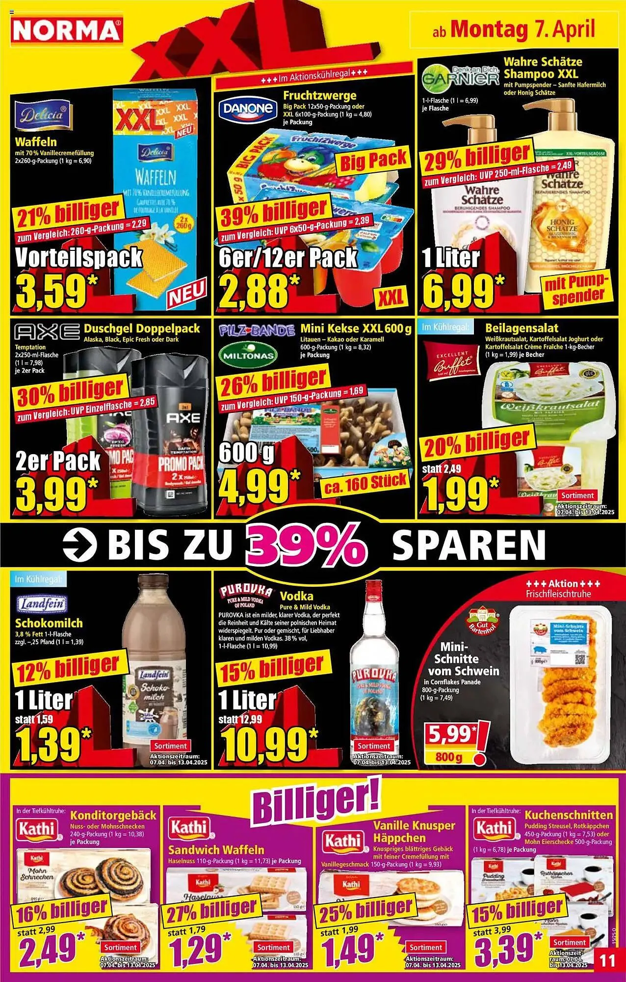 Norma Prospekt von 7. April bis 12. April 2025 - Prospekt seite 11