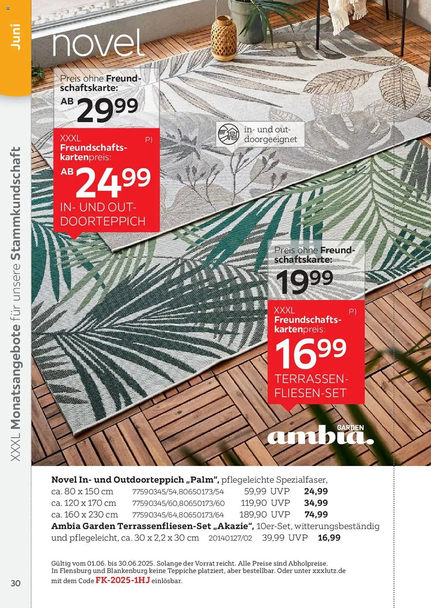 XXXLutz Prospekt von 1. Februar bis 31. Juli 2025 - Prospekt seite 30