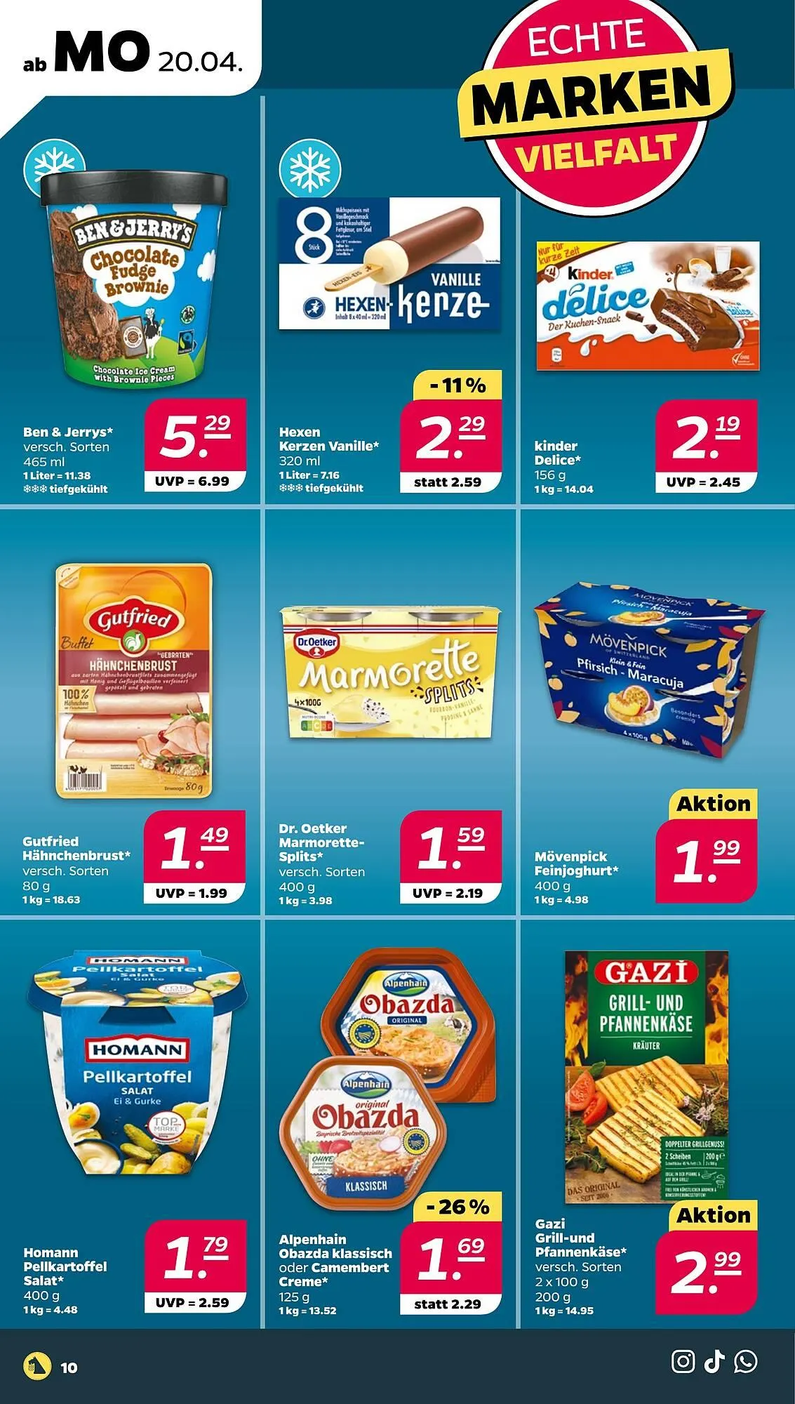 NETTO Prospekt von 20. April bis 25. April 2026 - Prospekt seite 10