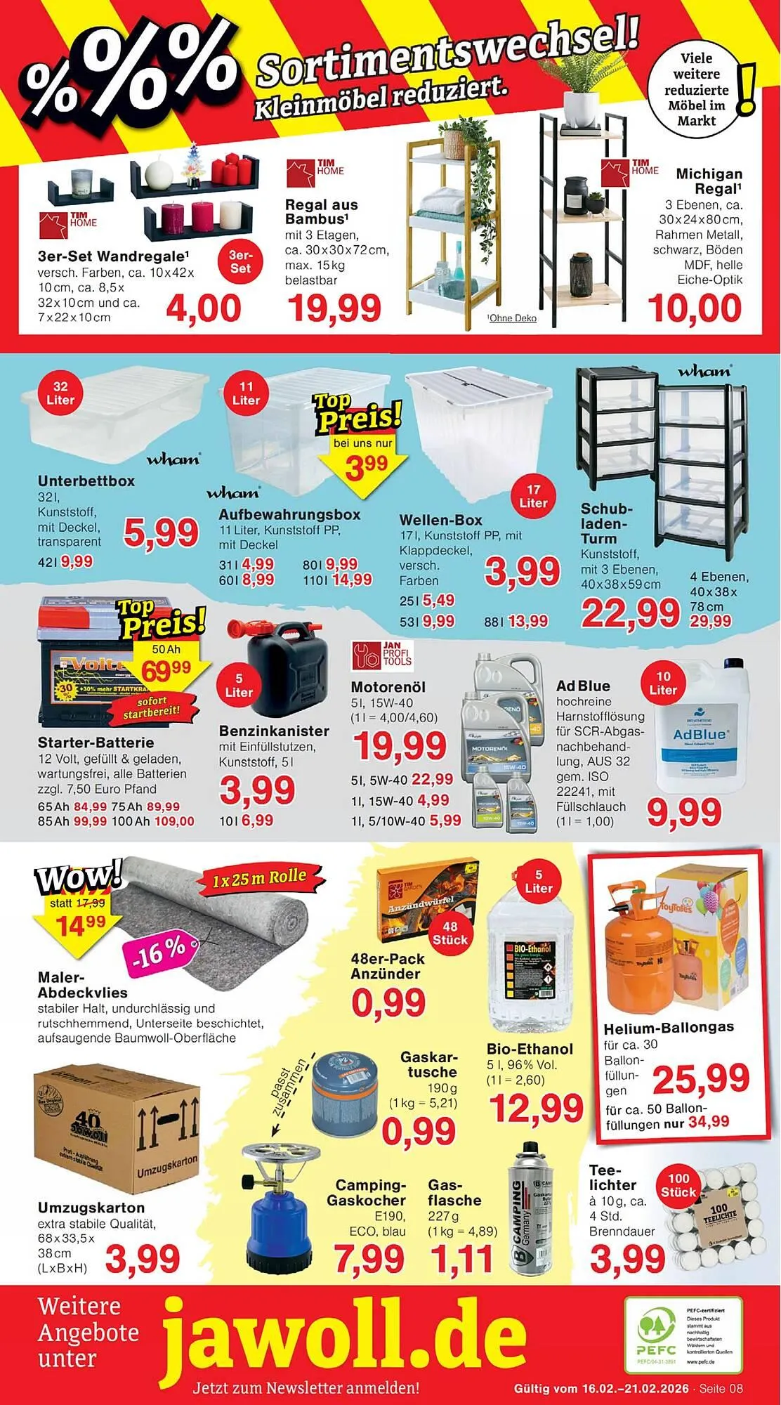 Wiglo Wunderland Prospekt von 16. Februar bis 21. Februar 2026 - Prospekt seite 8