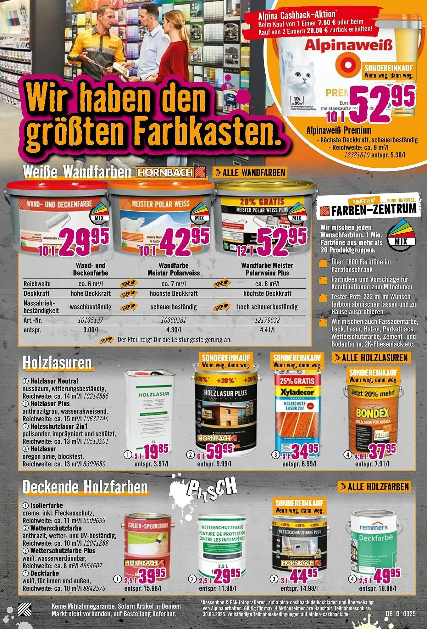 Hornbach Prospekt von 12. März bis 31. März 2025 - Prospekt seite 22