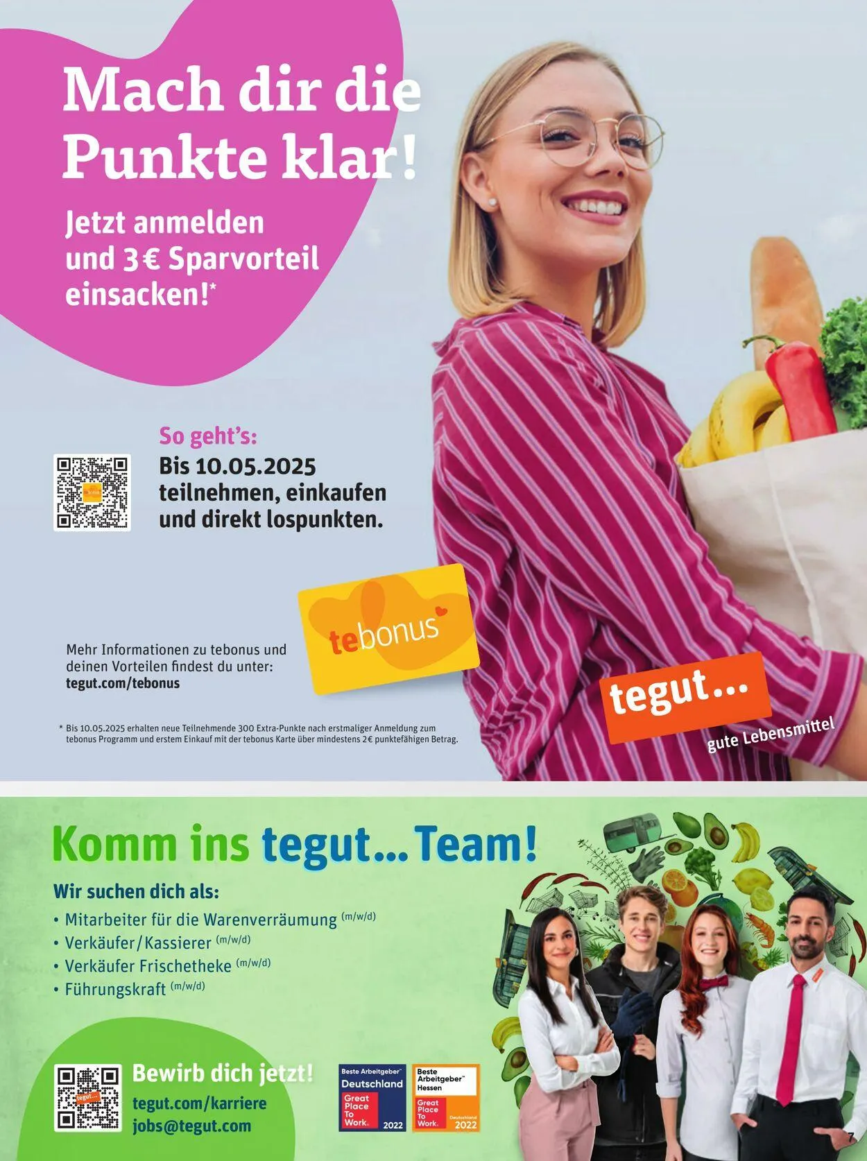 Tegut Aktueller Prospekt von 5. Mai bis 11. Mai 2025 - Prospekt seite 9