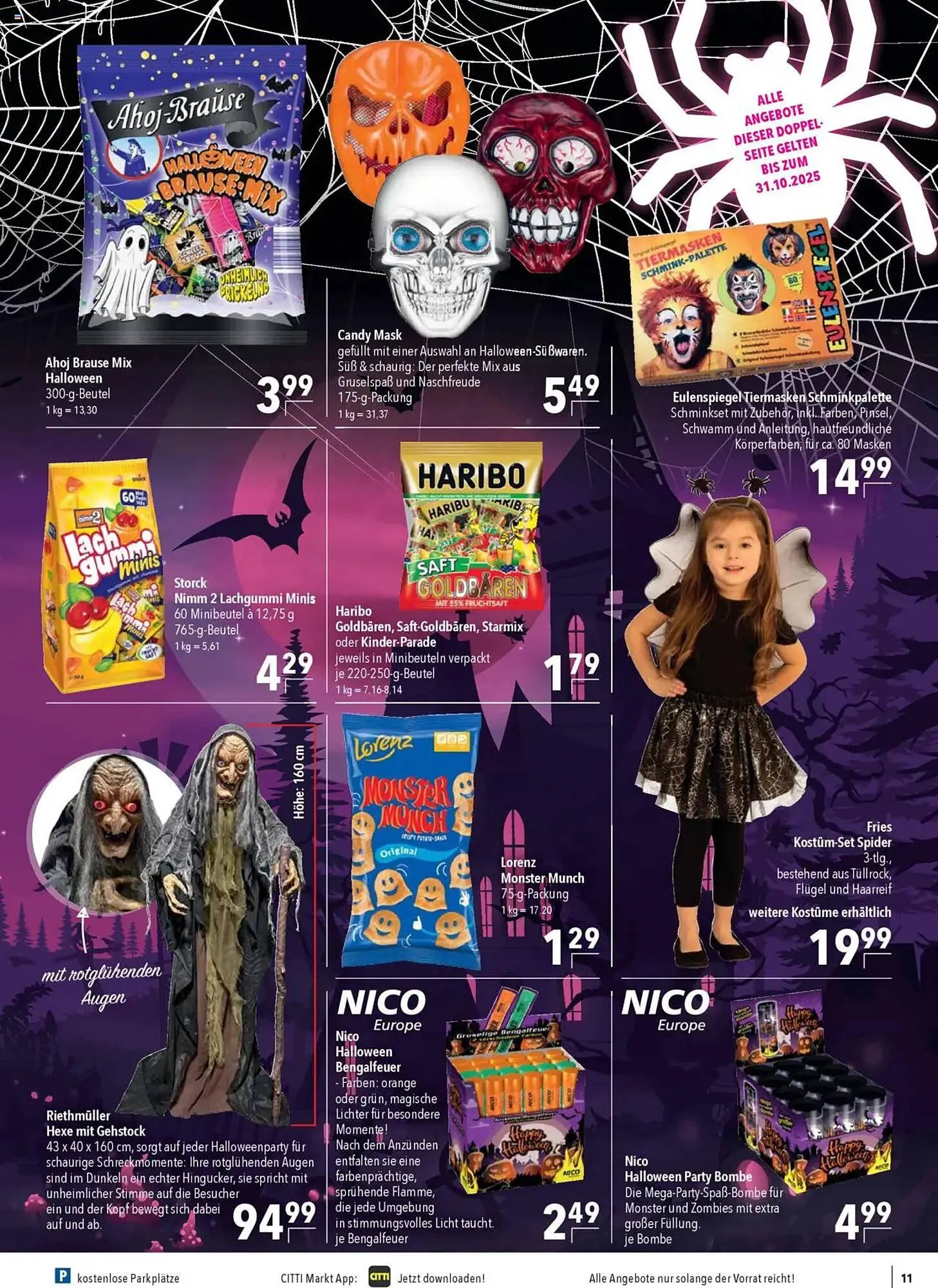 CITTI Markt Prospekt von 22. Oktober bis 28. Oktober 2025 - Prospekt seite 11