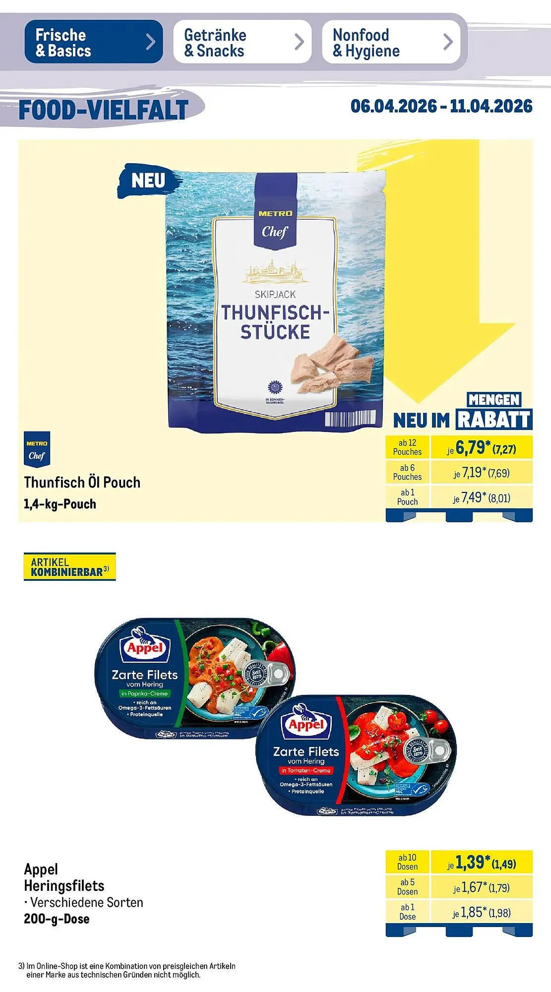 METRO Prospekt von 5. April bis 11. April 2026 - Prospekt seite 21
