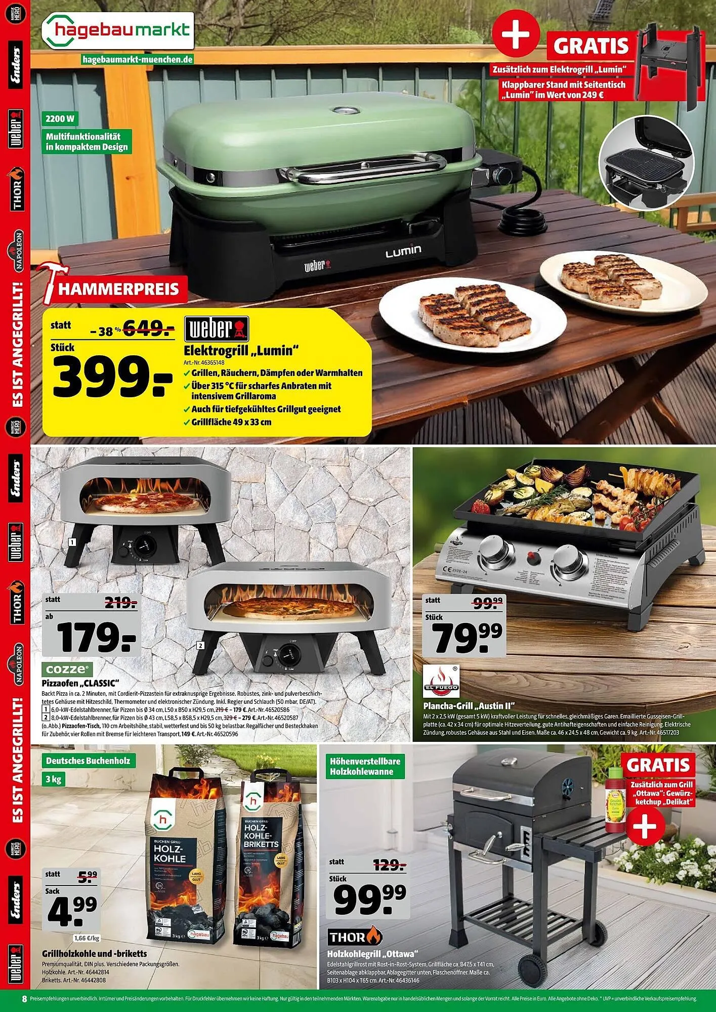 Hagebau Prospekt von 18. April bis 25. April 2026 - Prospekt seite 8