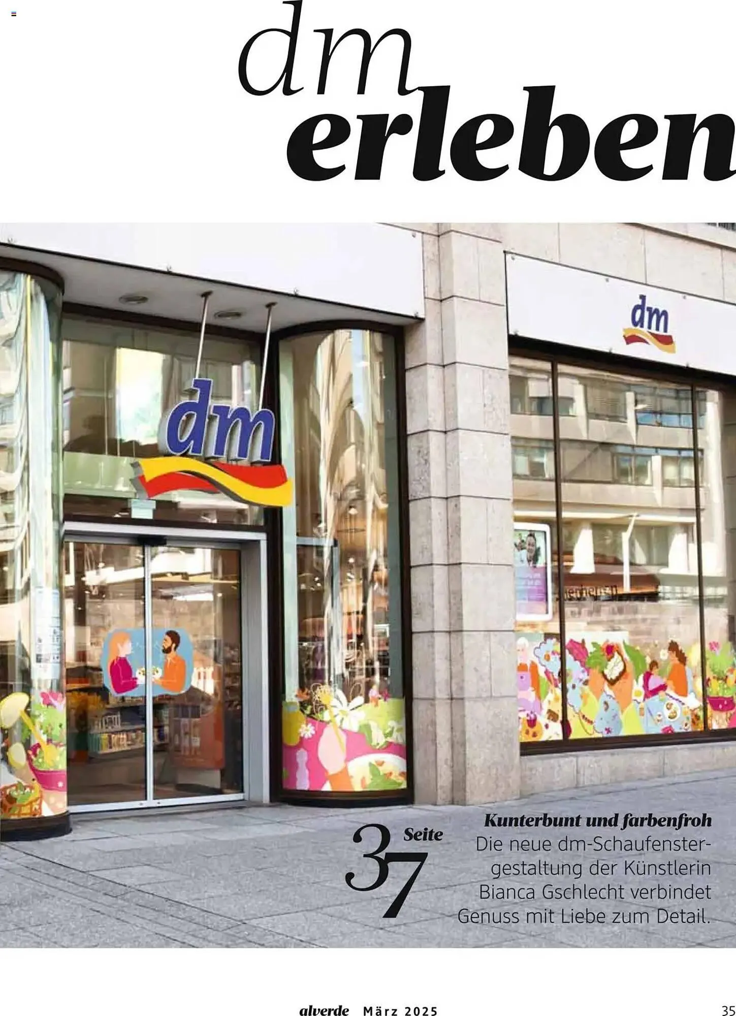 dm drogerie Prospekt von 1. März bis 31. März 2025 - Prospekt seite 35