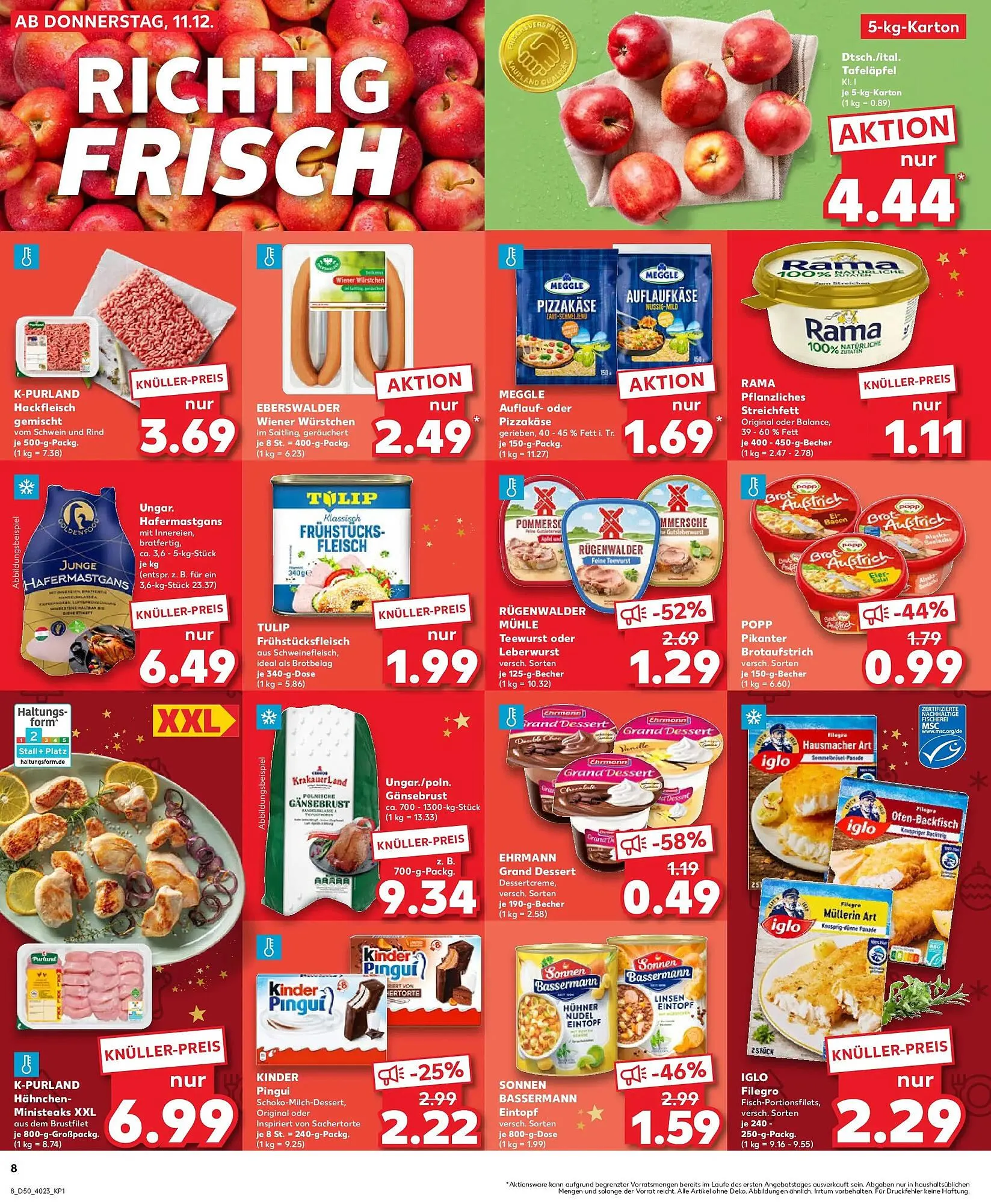 Kaufland Prospekt von 14. Dezember bis 17. Dezember 2025 - Prospekt seite 8