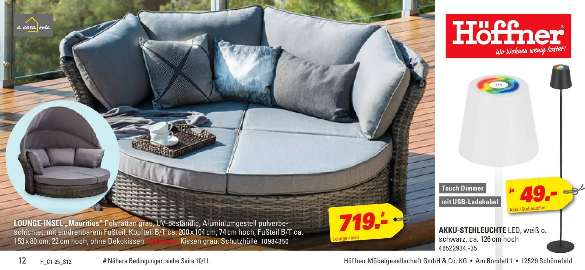 Höffner Prospekt von 22. April bis 6. Mai 2025 - Prospekt seite 12