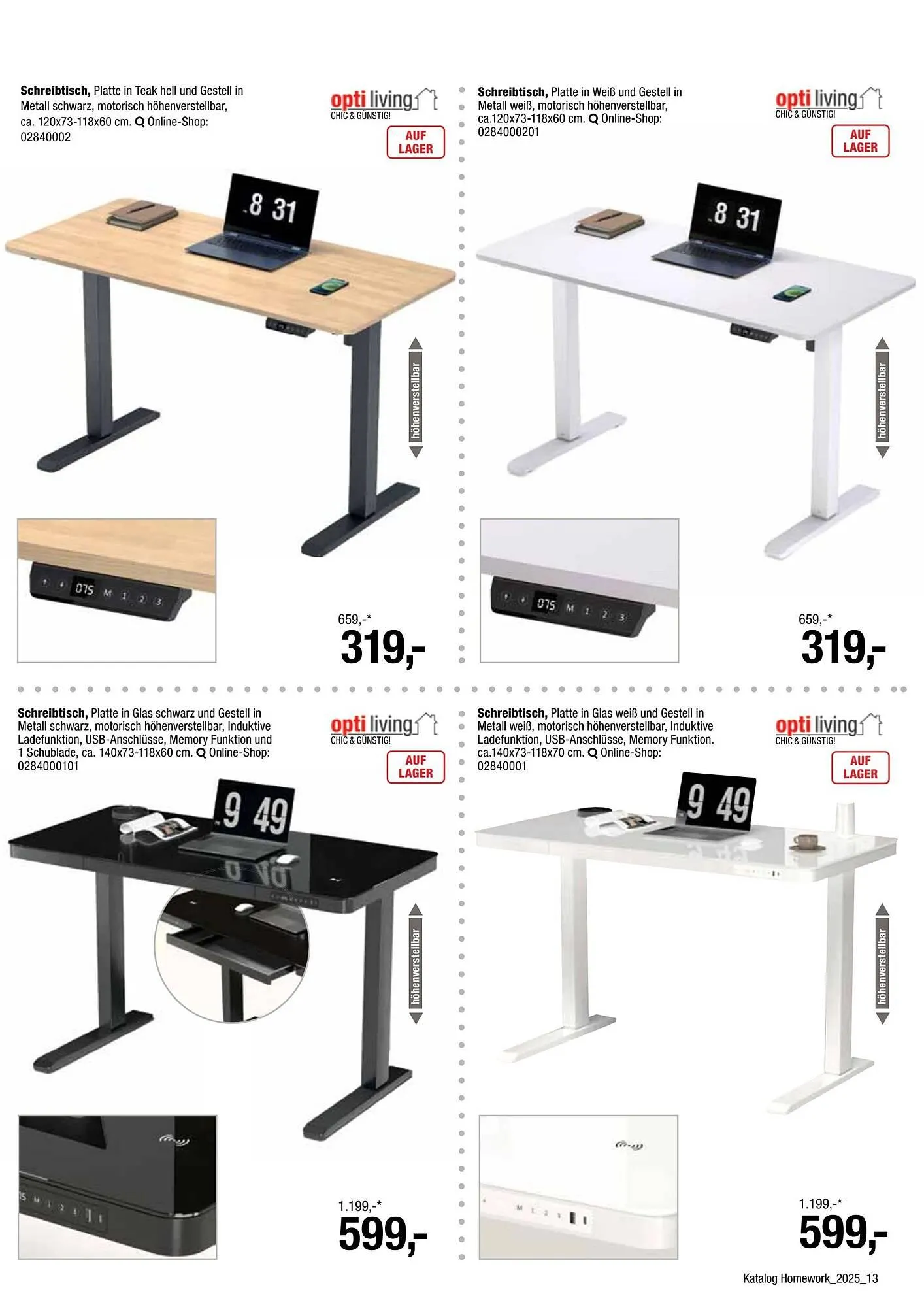 Opti Wohnwelt Prospekt von 21. März bis 1. Juni 2025 - Prospekt seite 13