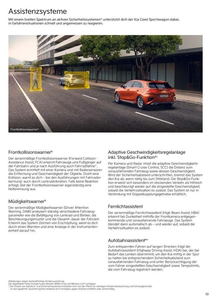KIA Ceed Sportswagon von 3. September bis 3. September 2025 - Prospekt seite 10