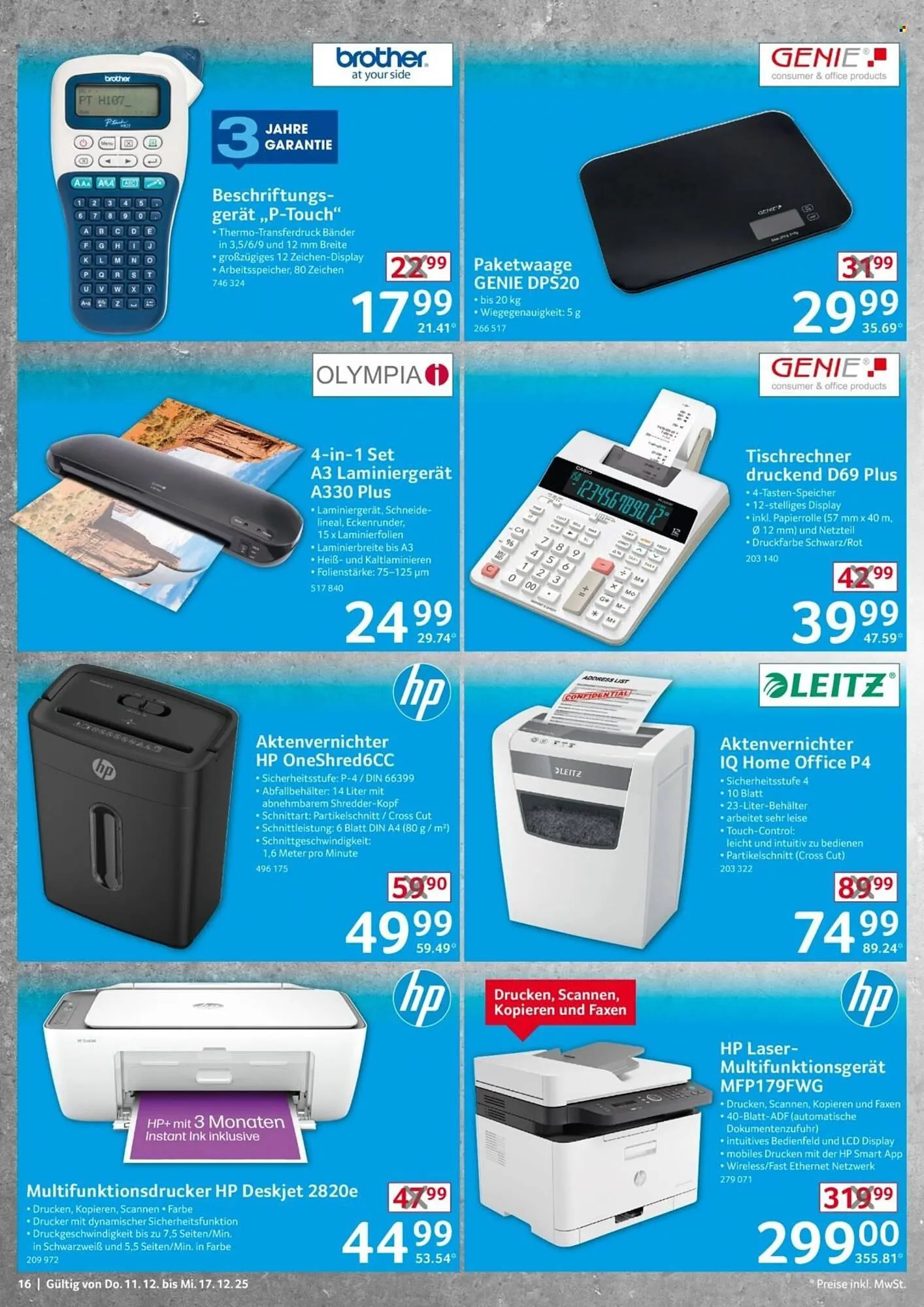 Selgros Prospekt von 11. Dezember bis 17. Dezember 2025 - Prospekt seite 16