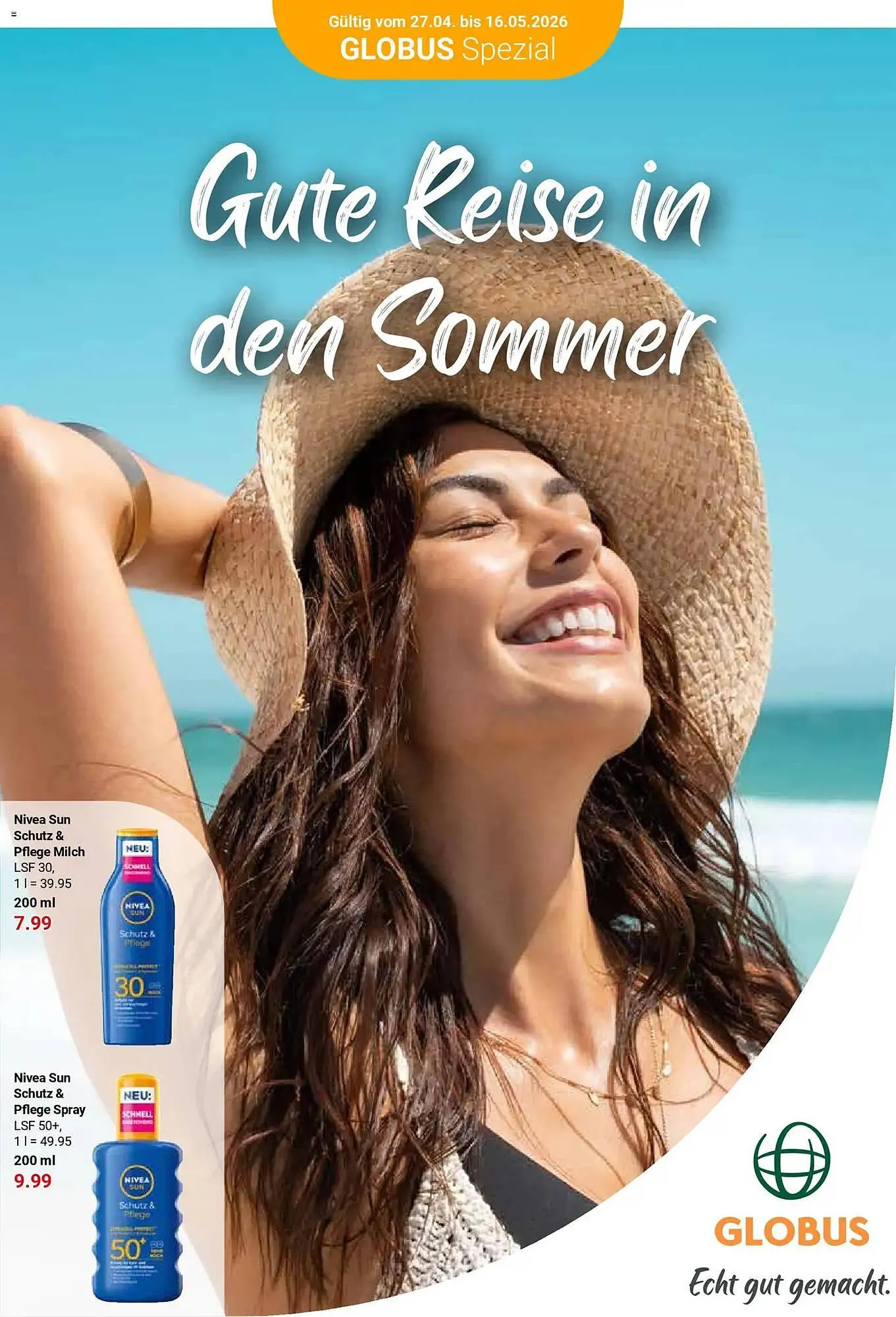 Globus Prospekt von 27. April bis 16. Mai 2026 - Prospekt seite 1