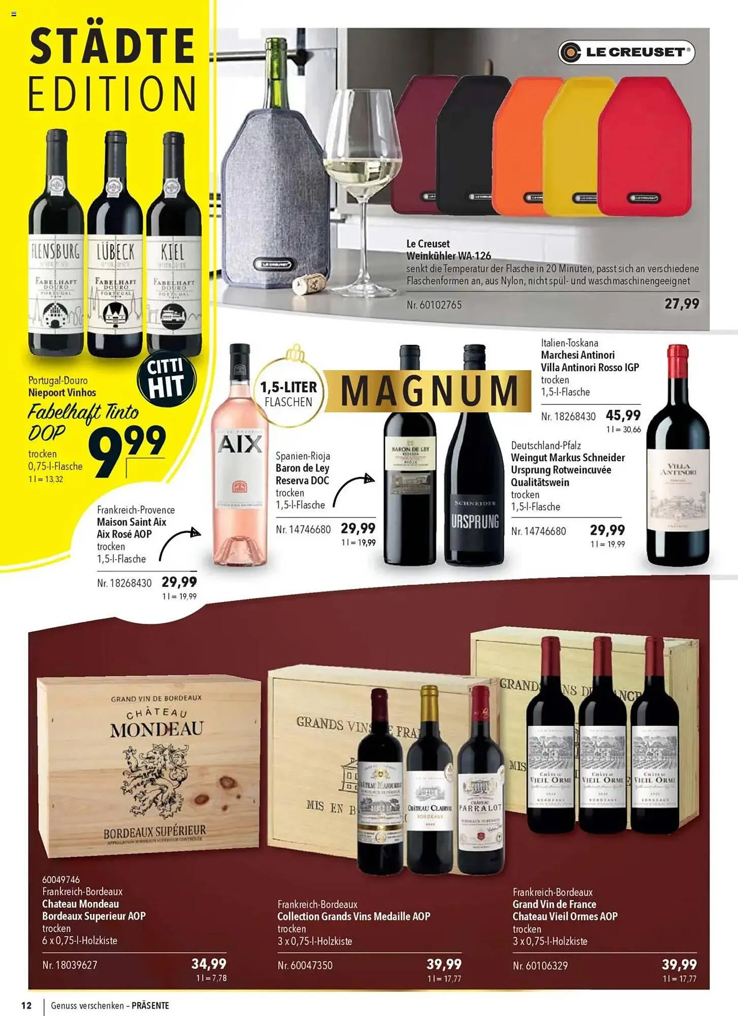 CITTI Markt Prospekt von 22. Oktober bis 31. Dezember 2025 - Prospekt seite 12