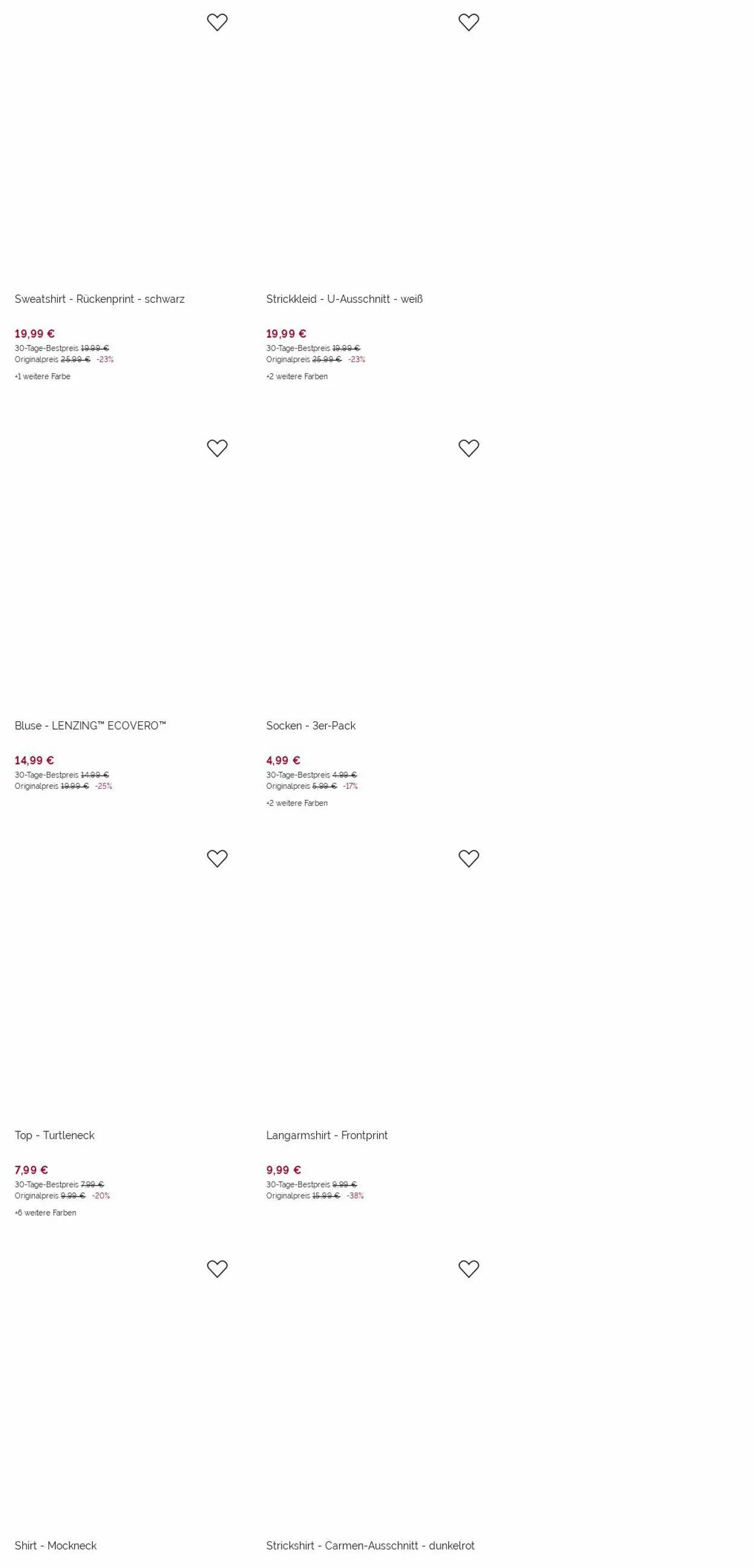 Takko Fashion Aktueller Prospekt von 28. April bis 4. Mai 2025 - Prospekt seite 30