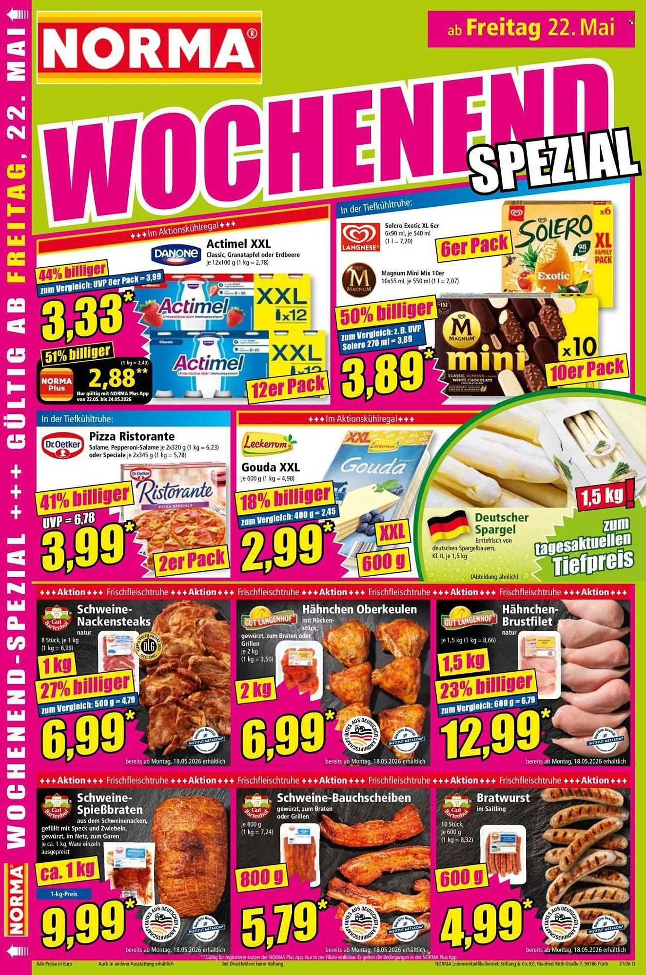 Norma Prospekt von 18. Mai bis 24. Mai 2026 - Prospekt seite 18