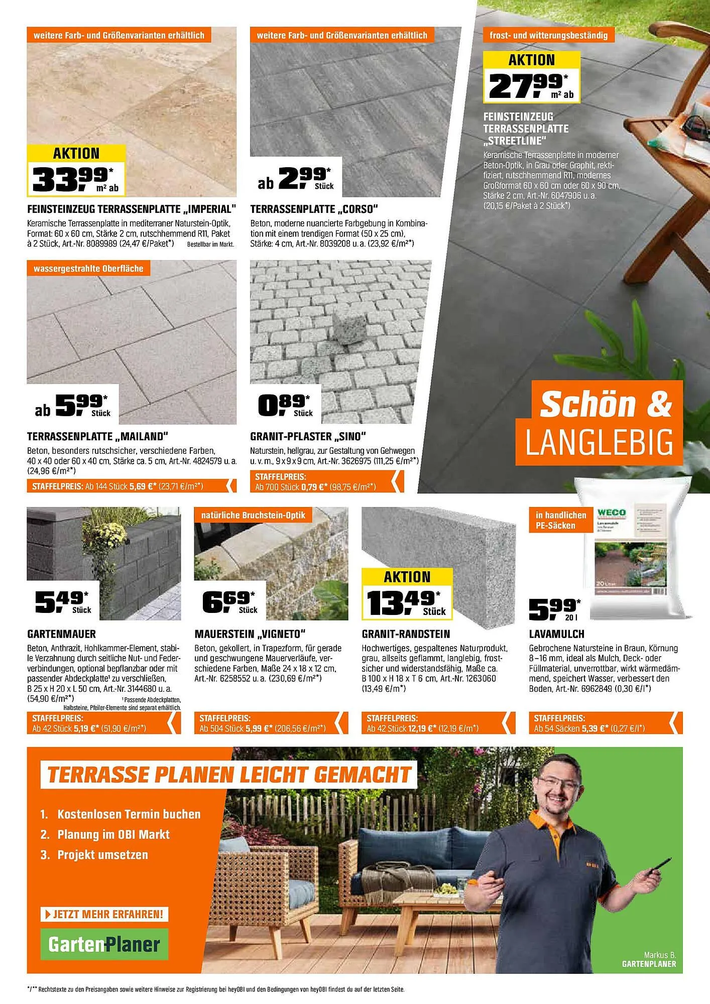 OBI Prospekt von 31. Juli bis 14. August 2025 - Prospekt seite 9